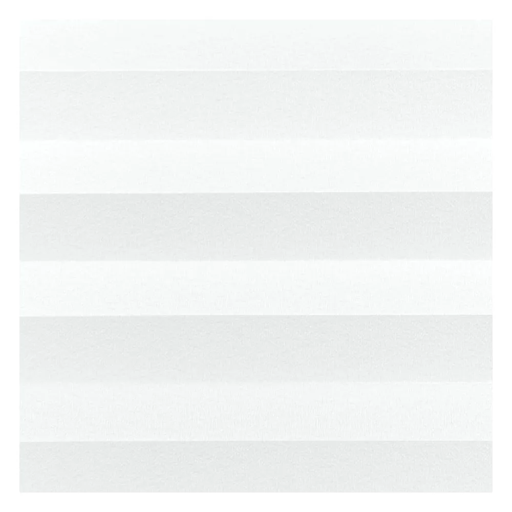 Échantillon tissu pour store plissé sur mesure | 10104 blanc / translucide / Cara B1