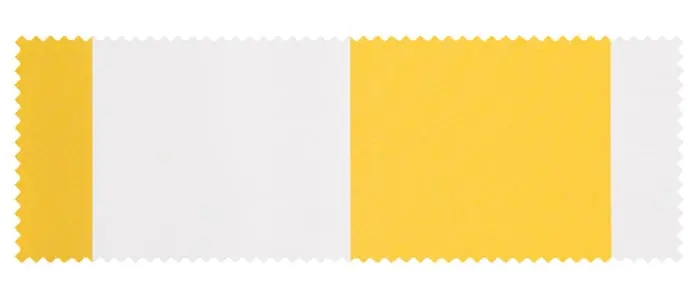 Stoffmuster für Gelenkarmmarkisen, rechteckig mit abwechselnden vertikalen Streifen