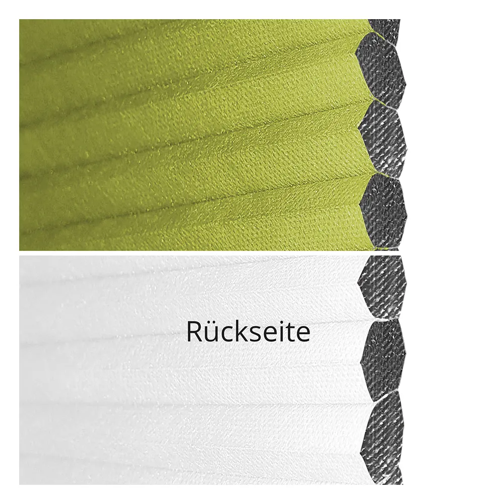 Échantillon tissu pour store plissé sur mesure | NC931HB vert / occultant / NanoCell