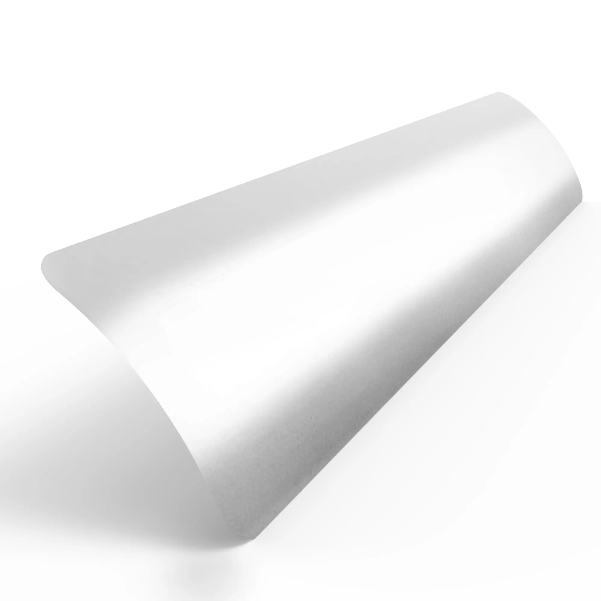 Próbka lameli do żaluzji aluminiowej Essential  Line na wymiar | 25 mm / 900 biały / błyszczący