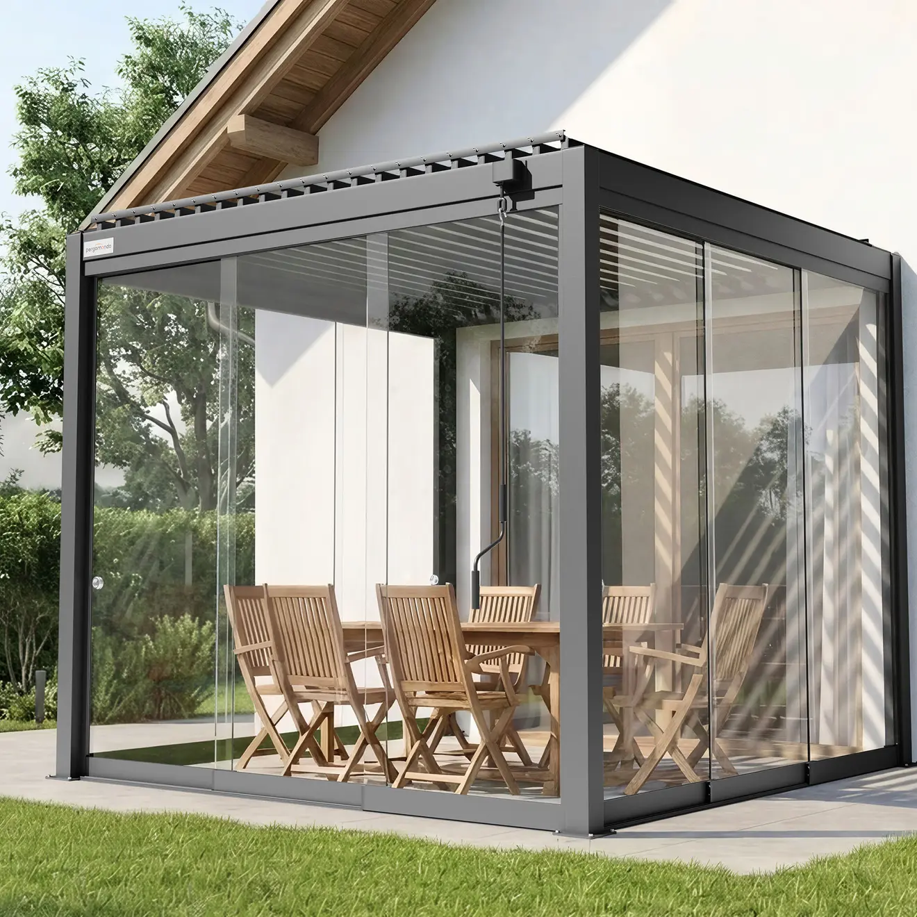 Vorteile deiner Glasschiebewände einer Pergola