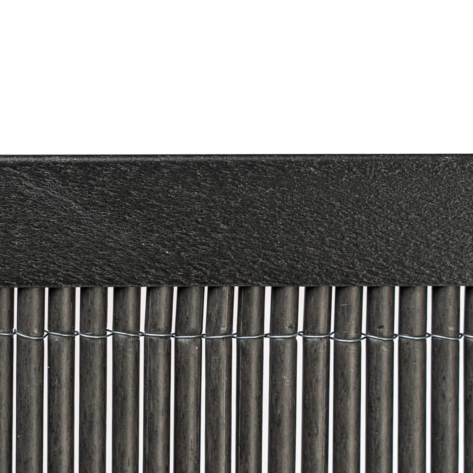 Profilo di copertura su tappeto di protezione in bambù per stabilizzazione e copertura