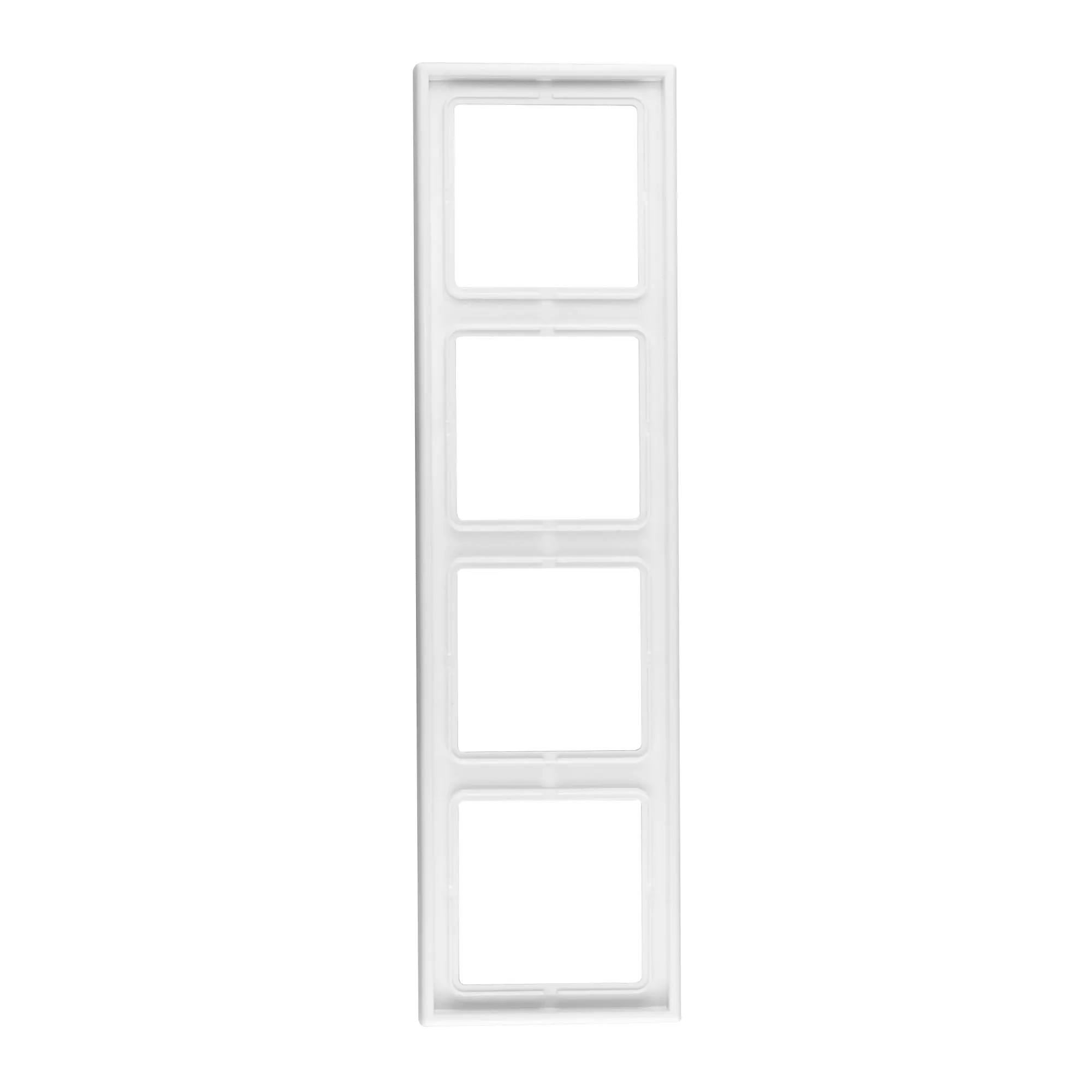 LS 990 Rahmen System | 4-Fach / alpinweiß / LS 984 WW