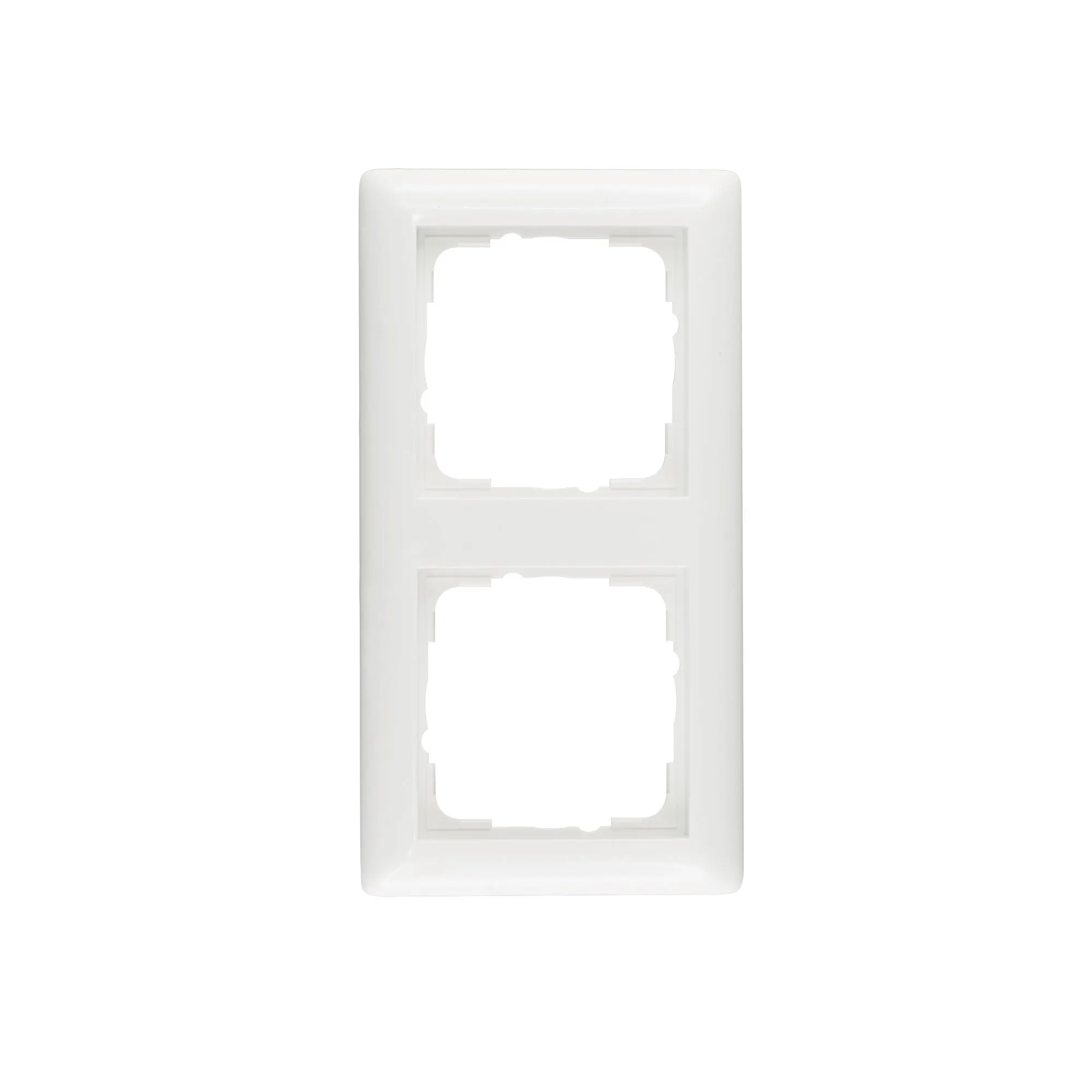 Standard 55 Rahmen System | 2-Fach / reinweiß glänzend / 21203