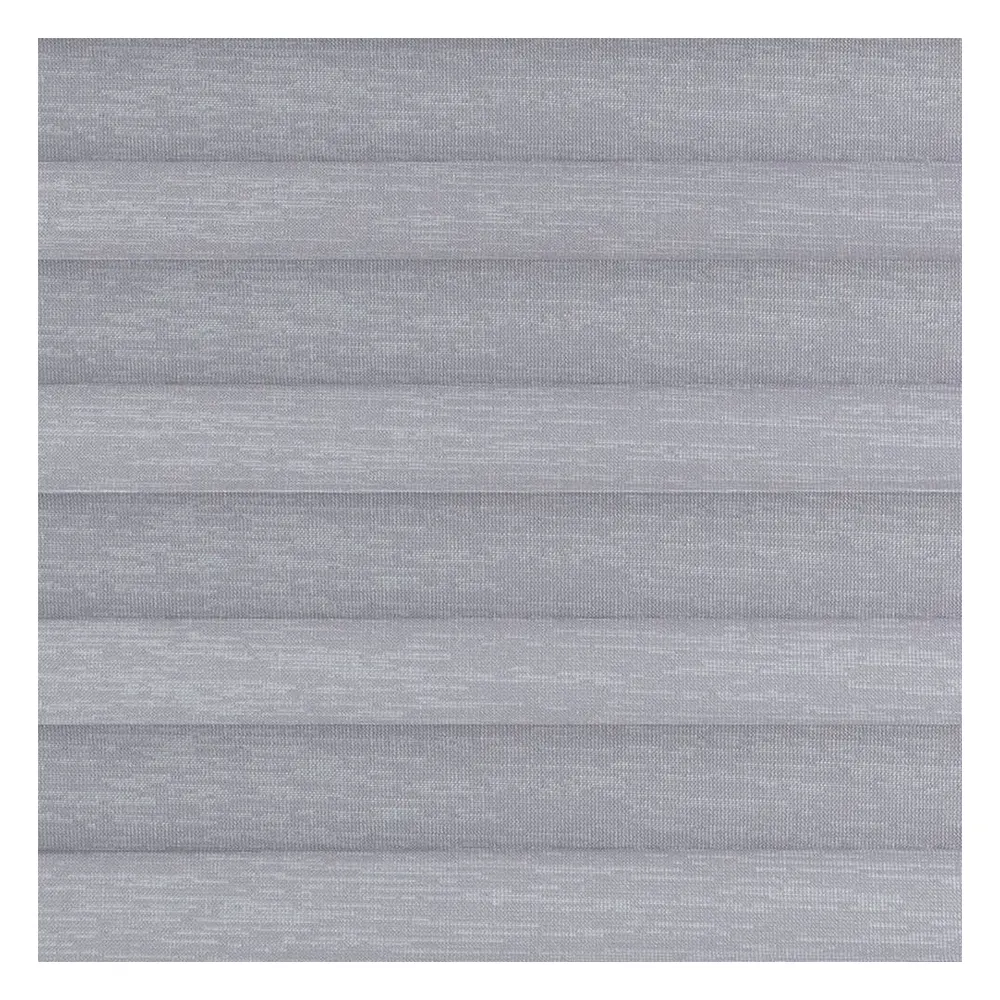 Muestra de tejido para cortina plisada a medida | 40075 gris / traslúcido / Para Perlmutt