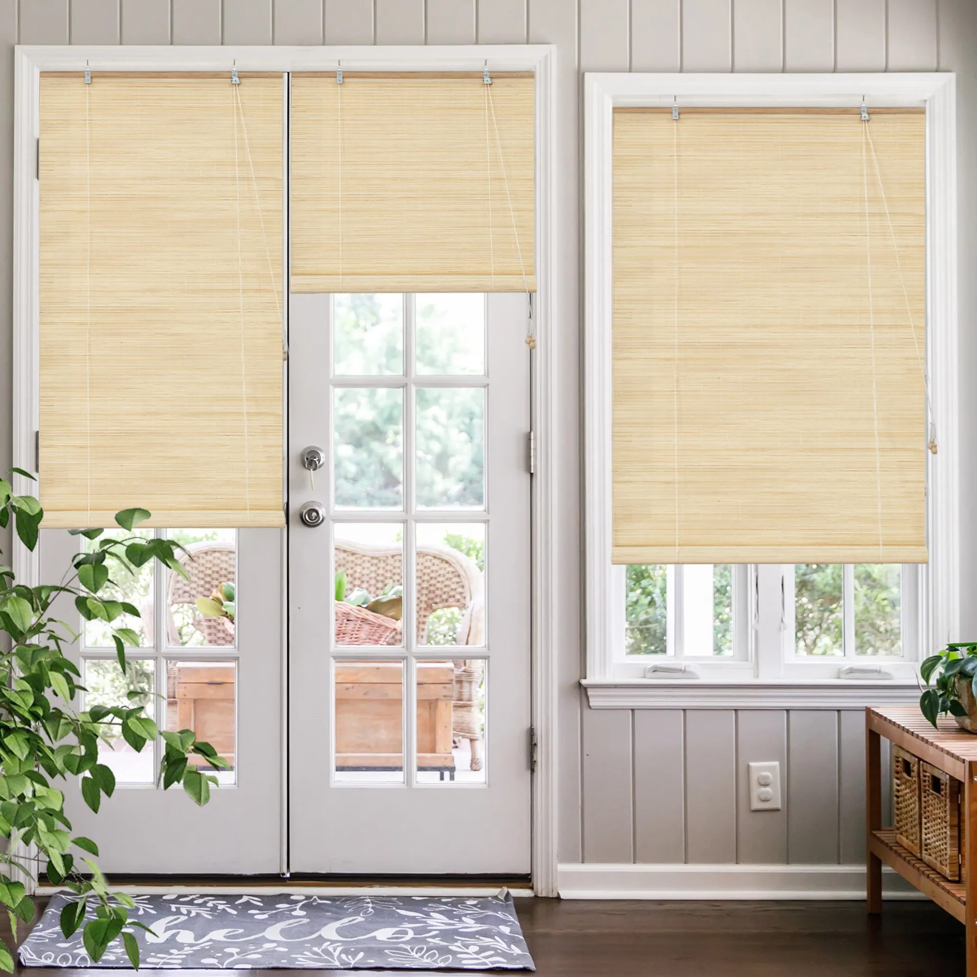 Roleta bambusowa | 40 x 130 cm, naturalny