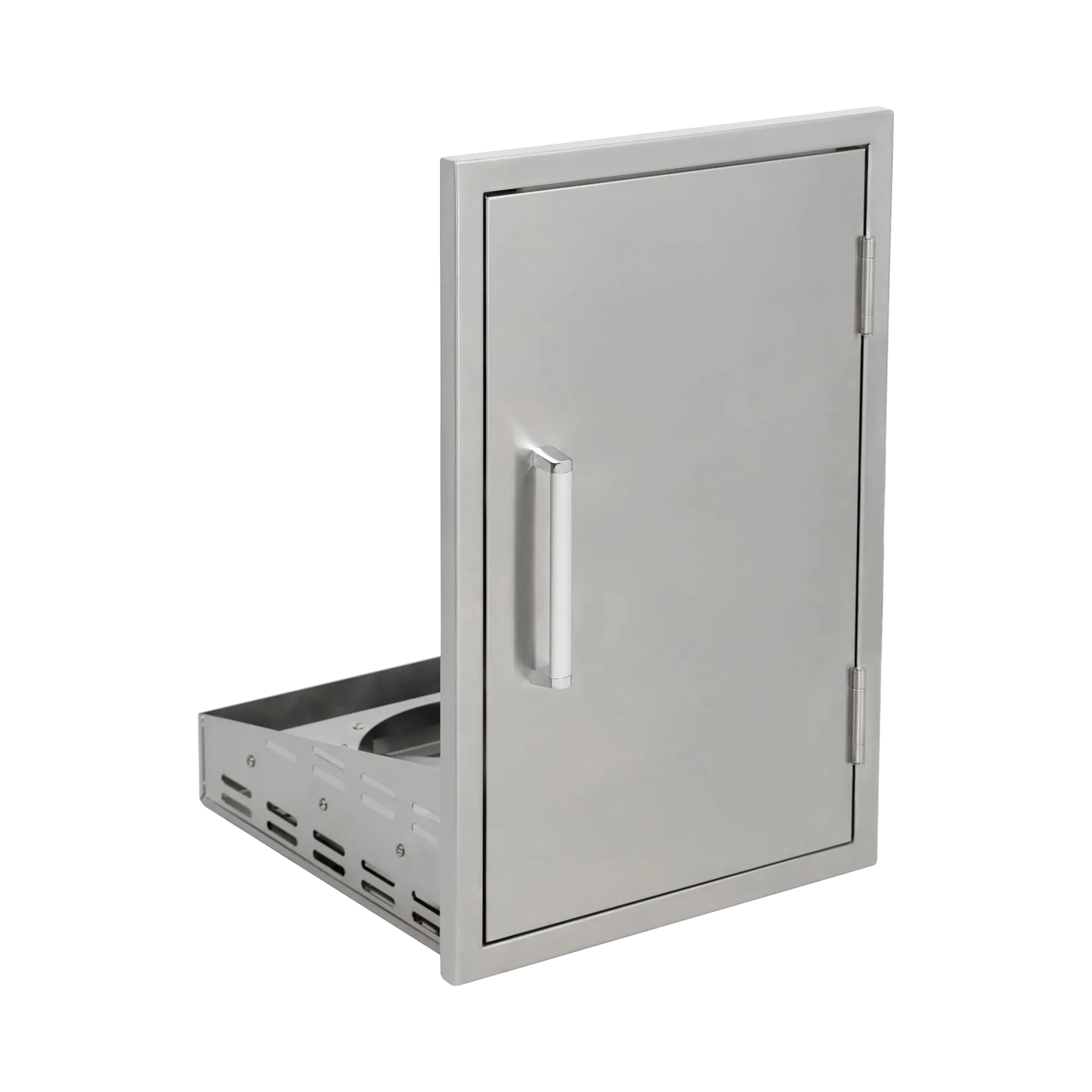 Edelstahl-Einbaumodul | Auszug für 11 kg Gasflaschen