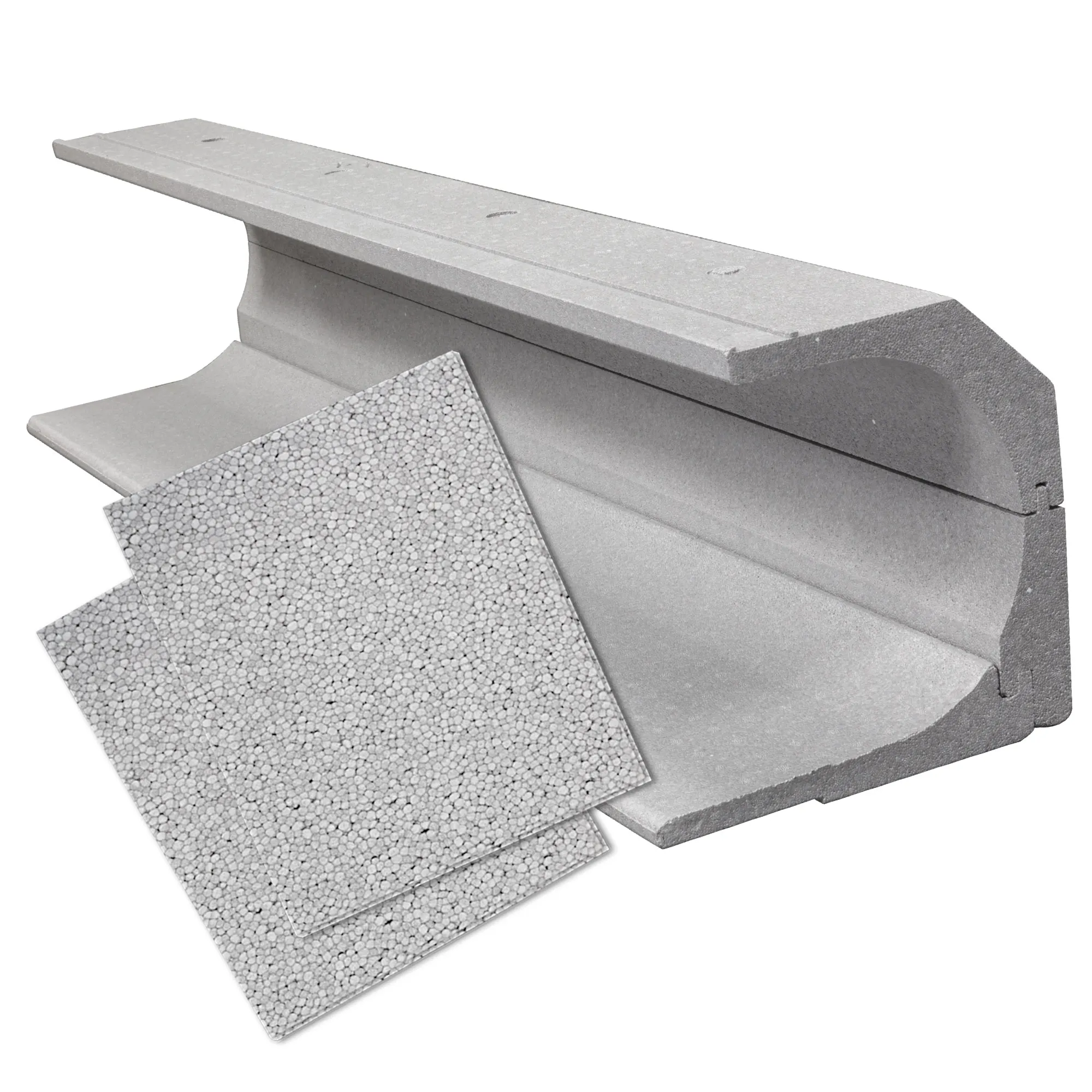 Roka-Ass Perfekt Komplettsanierung Eckiger-Kasten | 28 mm / 100 x 17,5 cm + 2x Seitenteil-Dämmung