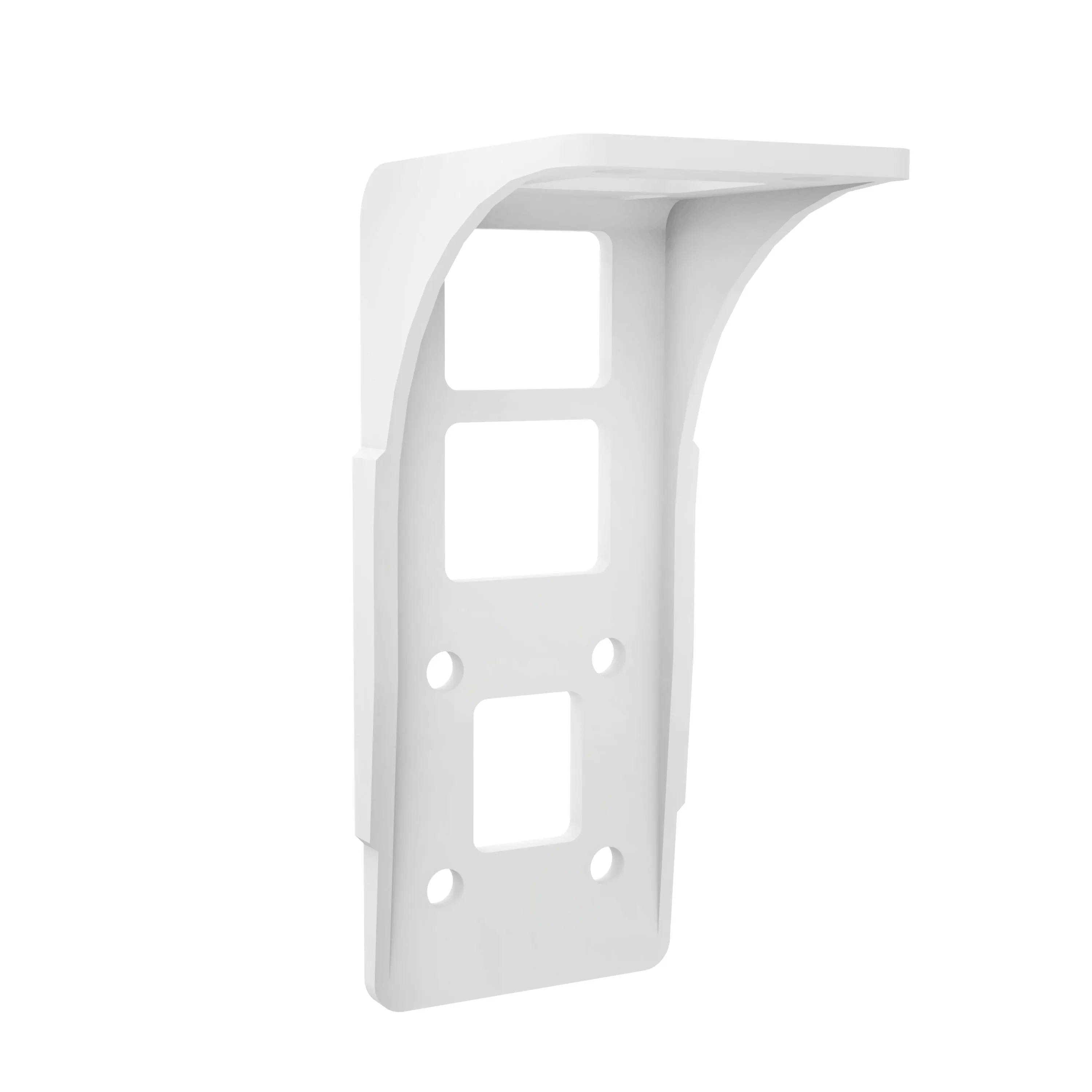 Uchwyt sufitowy do markizy w kasecie Quadris LED | biały