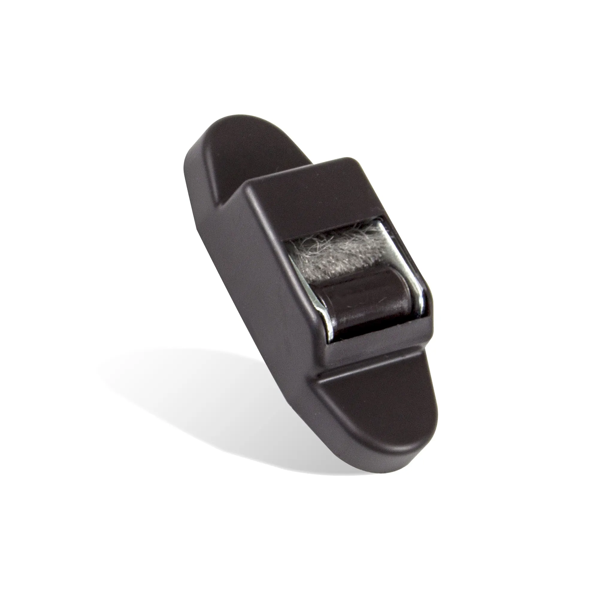 Mini Rollladen-Gurtleitrolle inkl. Bürstendichtung | braun