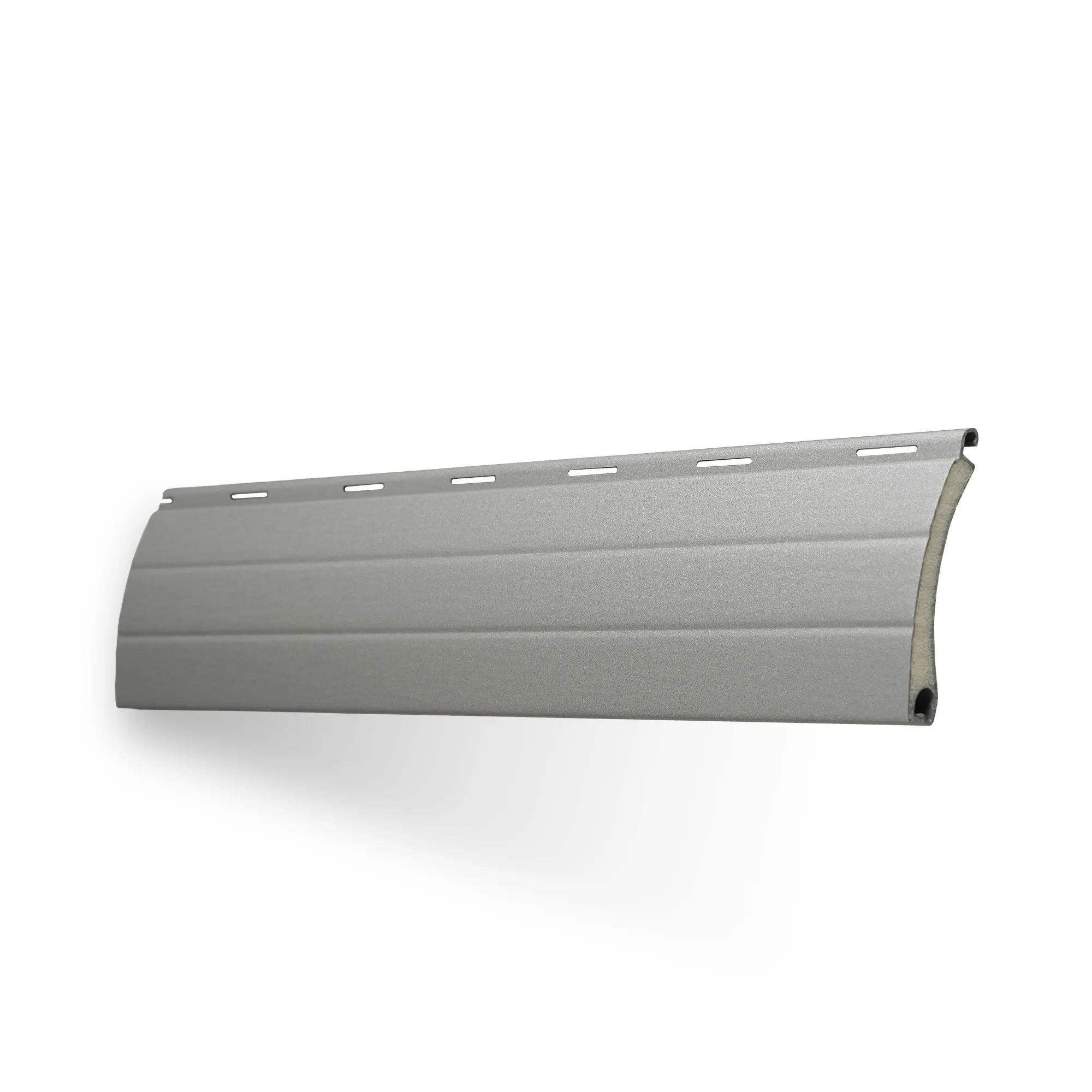 Muestra de lama para paño de persiana a medida | Aluminio / PA39 / 01 plateado