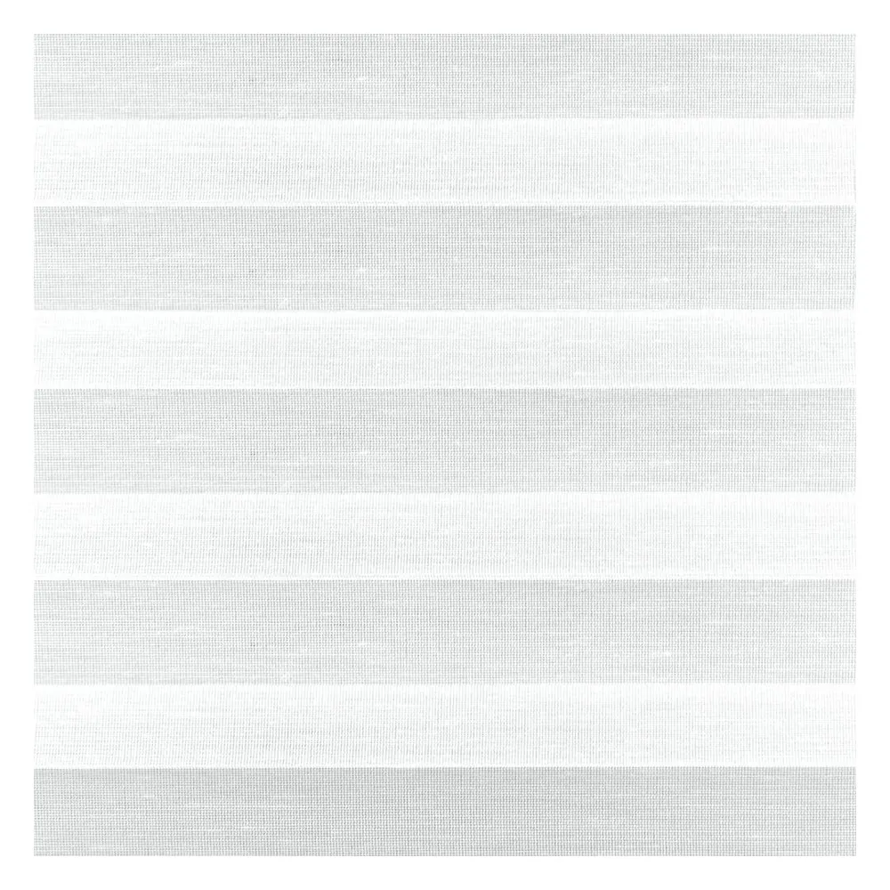 Muestra de tejido para cortina plisada a medida | 10581 blanco / transparente / Marquisette