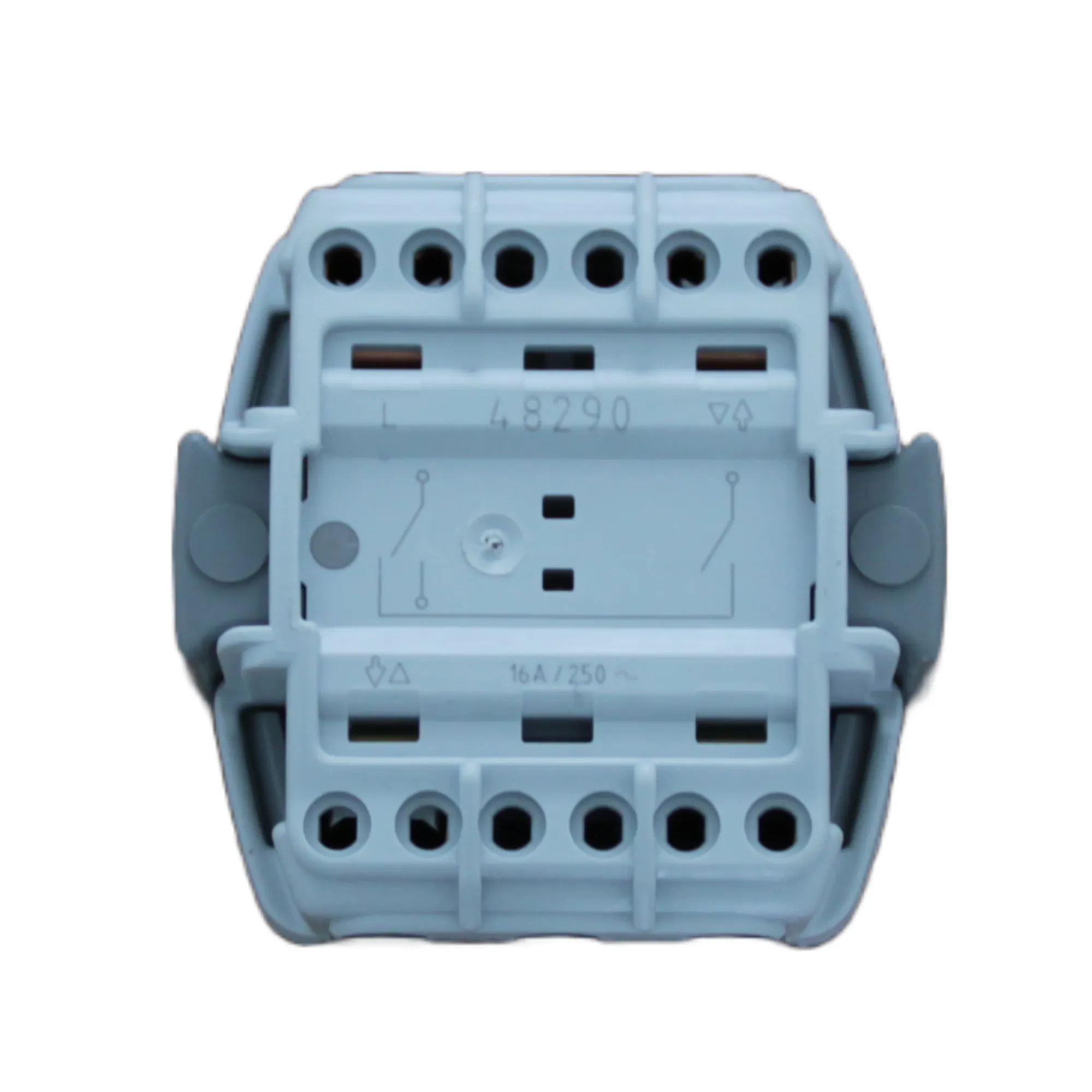 Interruttore per ambienti umidi IP65, montaggio a superficie, forma rettangolare con più connessioni