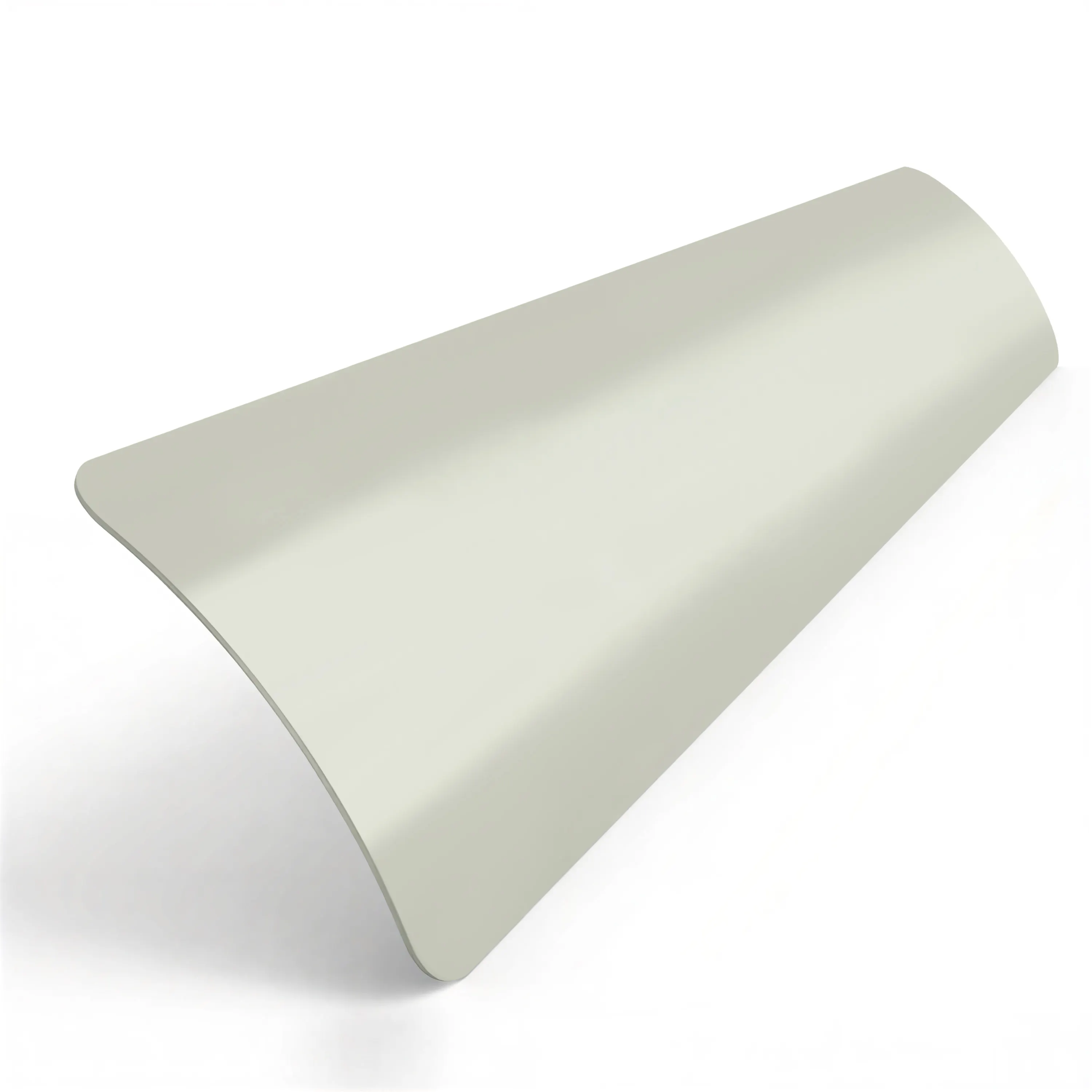 Muestra de lama para veneciana de aluminio a medida | 25 mm, 8012 gris, brillante