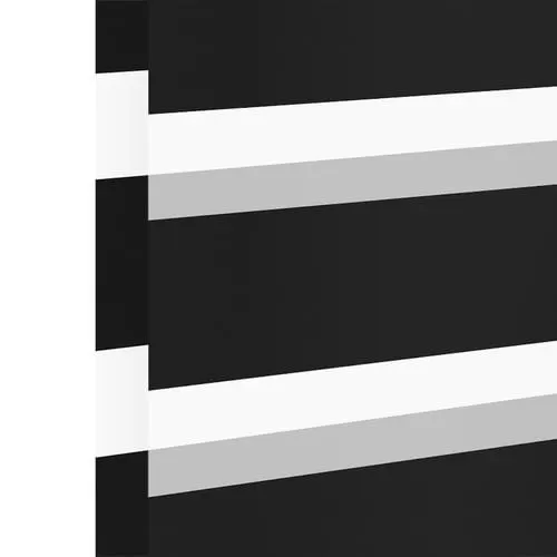 Échantillon tissu pour store enrouleur jour nuit sur mesure | BH-1610 noir / occultant / New York