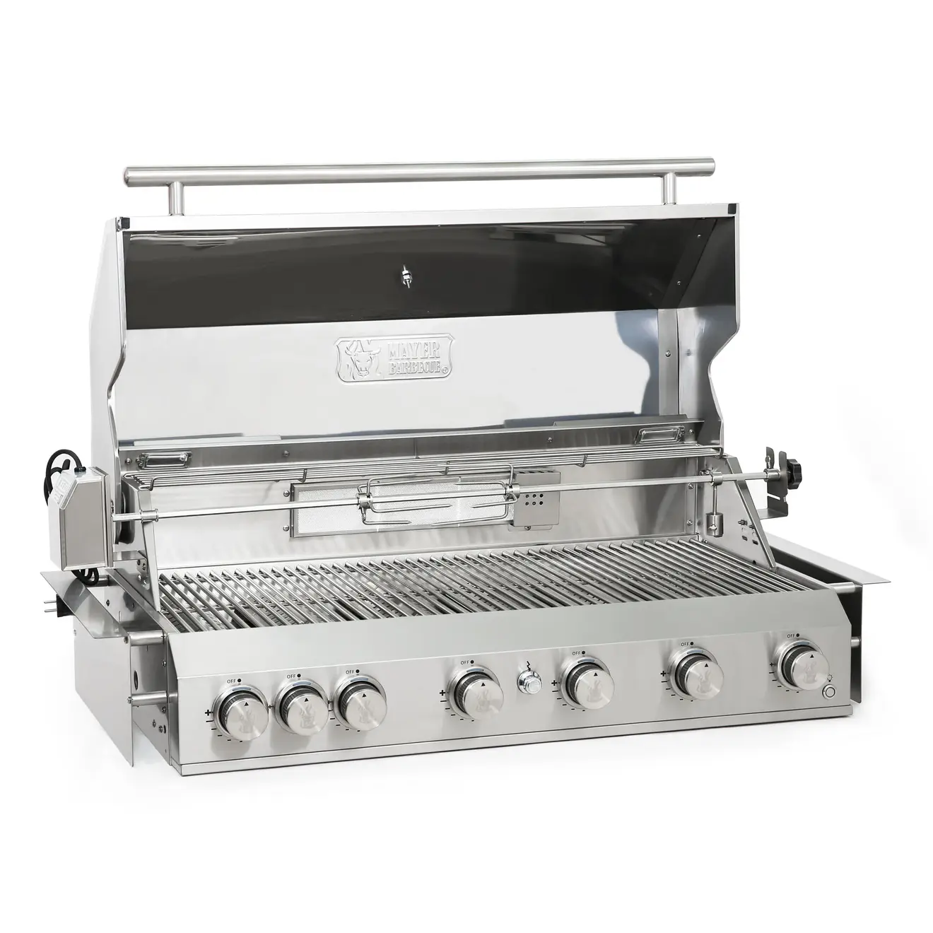 Einbau-Gasgrill MBG-600S/EB | mit Backburner