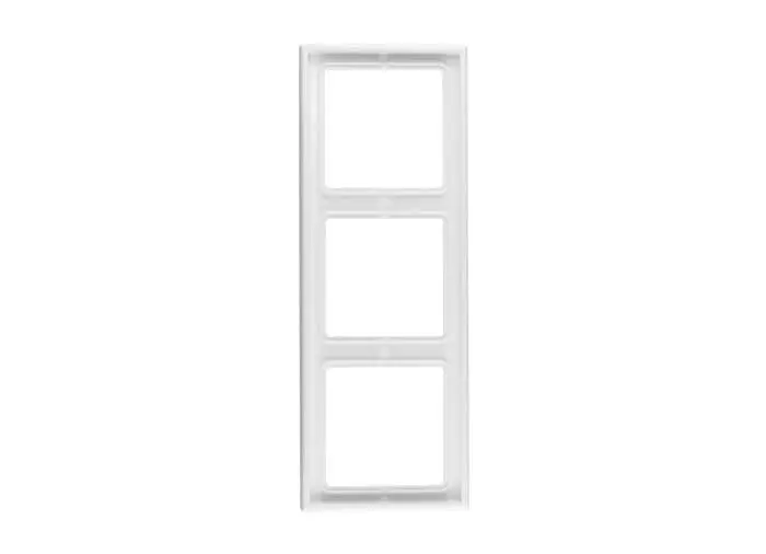 Dreifach-Rahmen für Schalter oder Steckdosen, rechteckig, LS 990 System