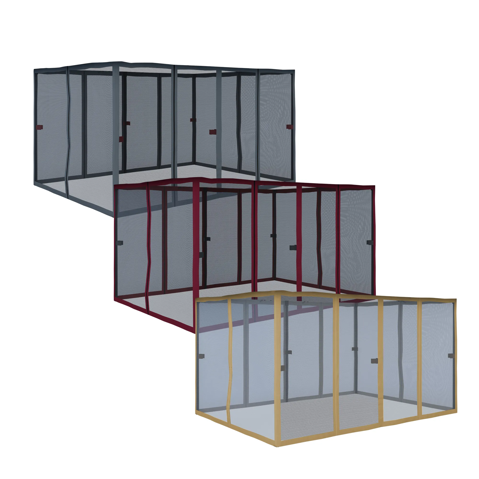 Moskitonetz-Wand für Comfort Gartenpavillon (Typ nach Wahl)