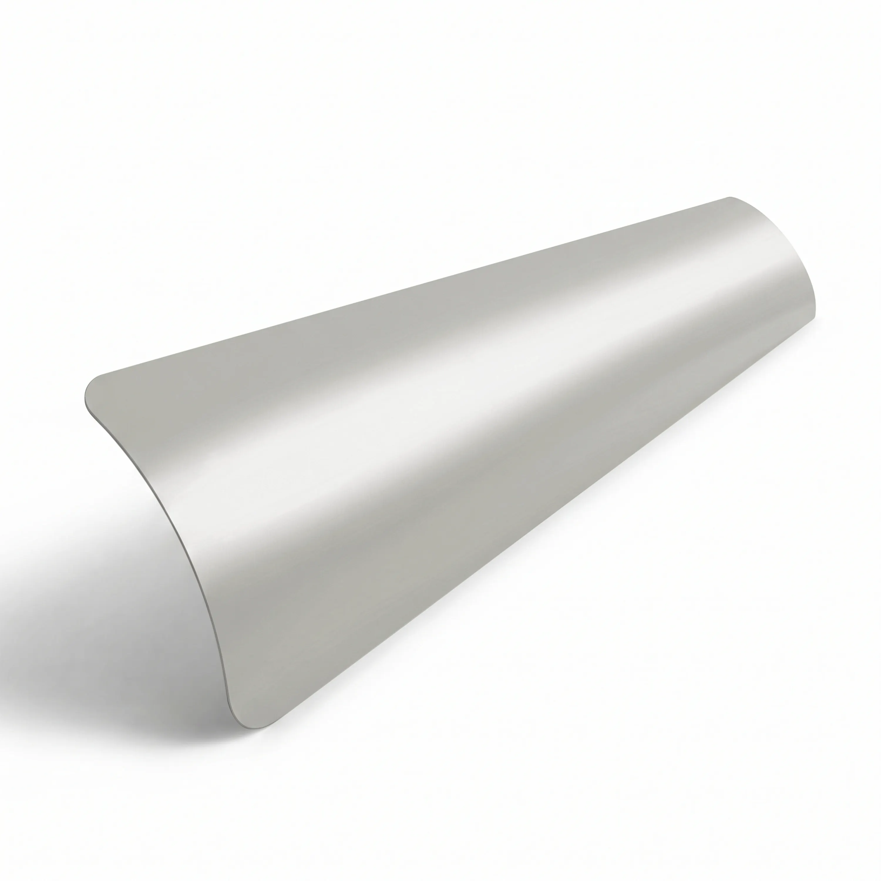Échantillon lame pour store vénitien en aluminium sur mesure | 16 mm, 158 gris, brillant