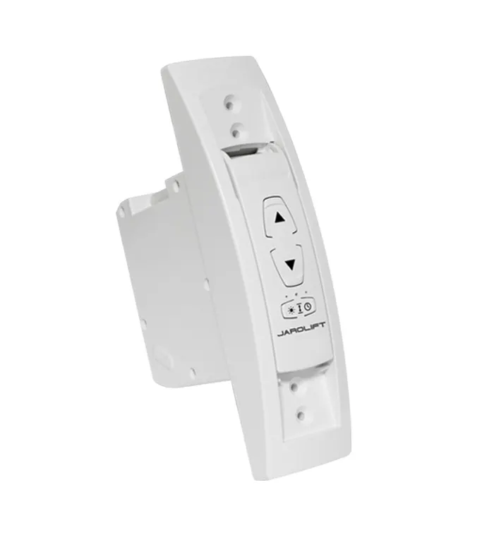 Recogedor de persiana eléctrico JAROMAT Eco | UP 23/5 / blanco / cinta de 23 mm