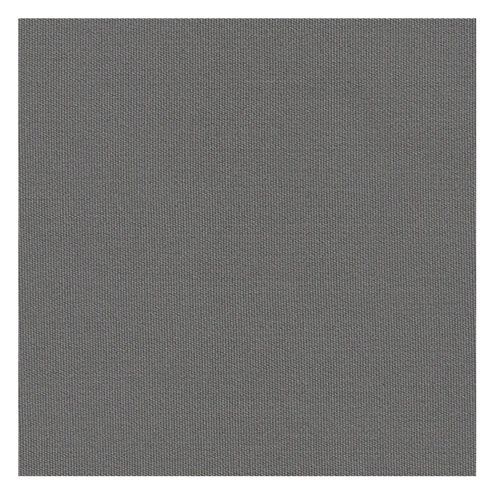 Muestra de tejido para toldo, faldón y estor de  balcón | 8271 Solrain Gris, Sauleda Solrain