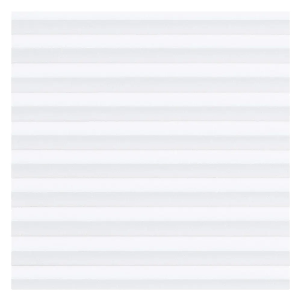 Próbka tkaniny do rolety plisowanej na wymiar |  10017 biały / półtransparentny / Cara uni