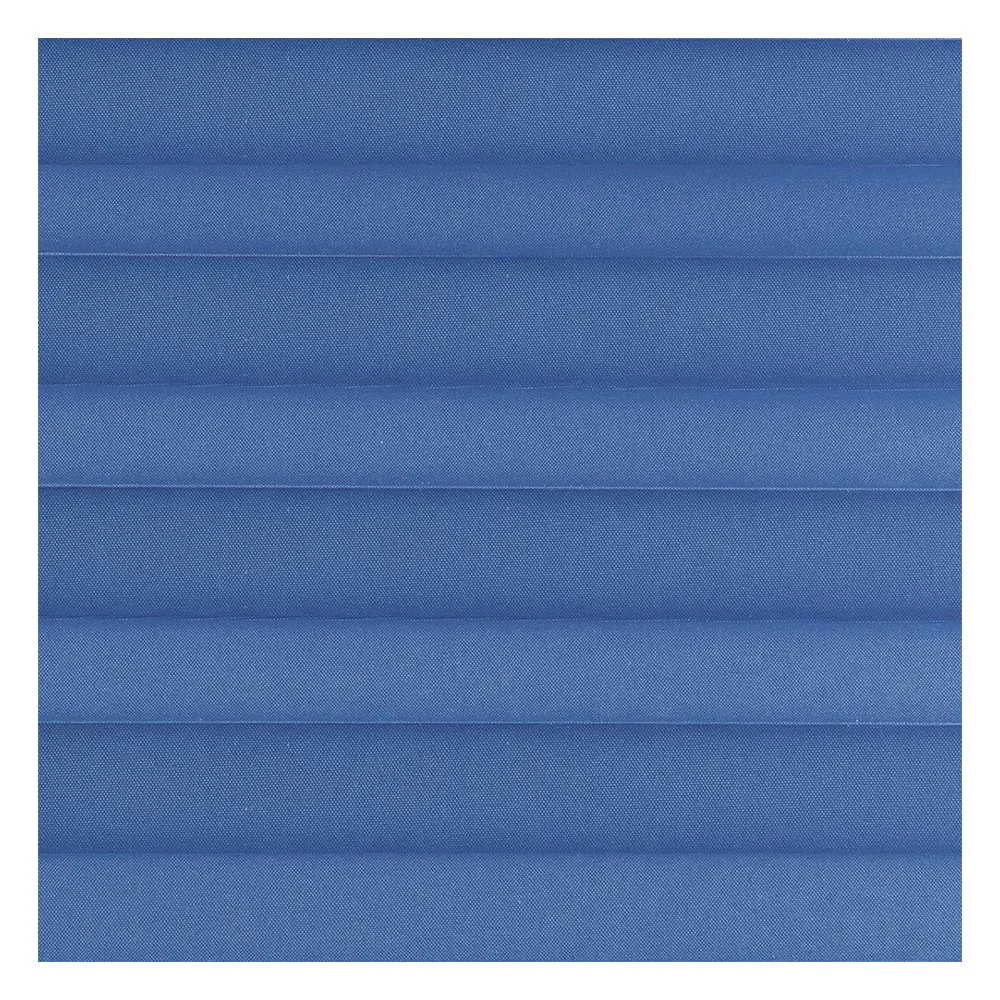 Campioni di tessuto per tenda plissettata su misura | Efix005ch blu / semi-trasparente / easyfix