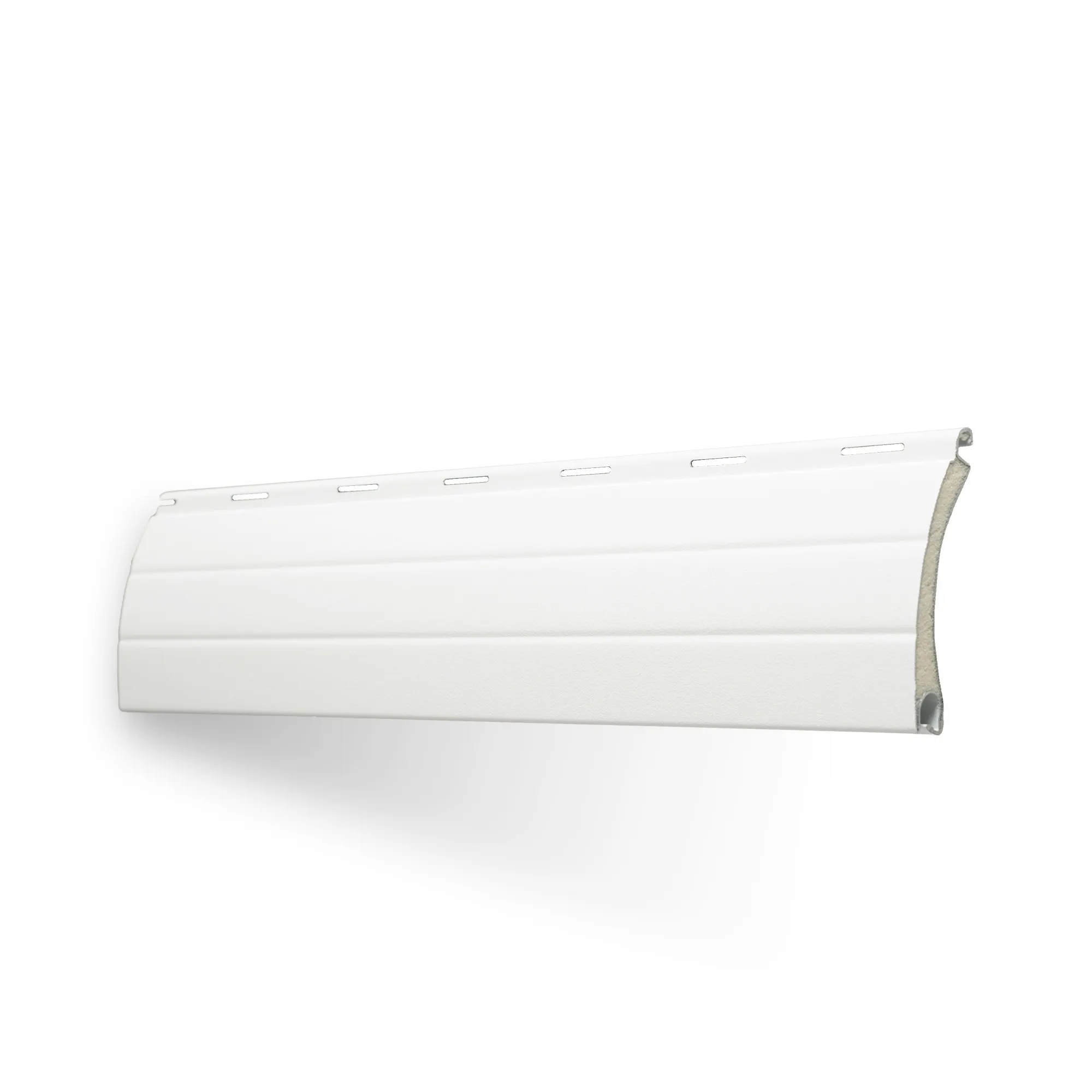 Muestra de lama para paño de persiana a medida | Aluminio / PA39 / 22 ultra blanco