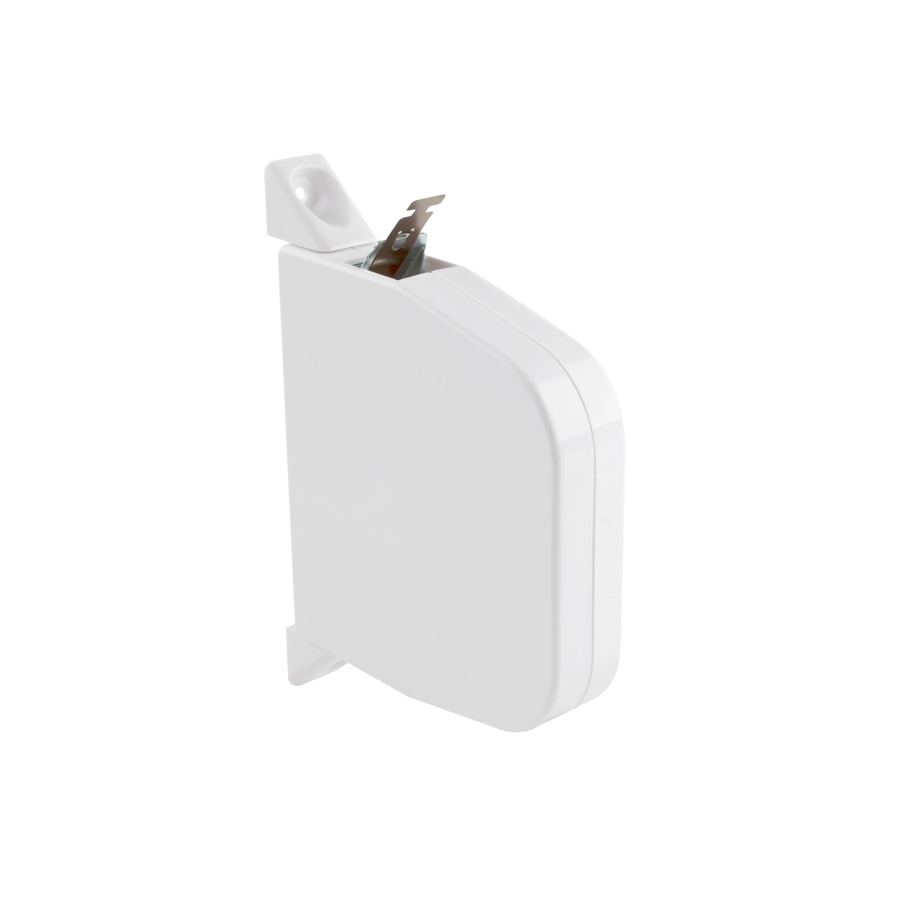 Zwijacz taśmy Maxi natynkowy z prowadnicą taśmy | biały / bez taśmy / max. 7 m pojemności taśmy