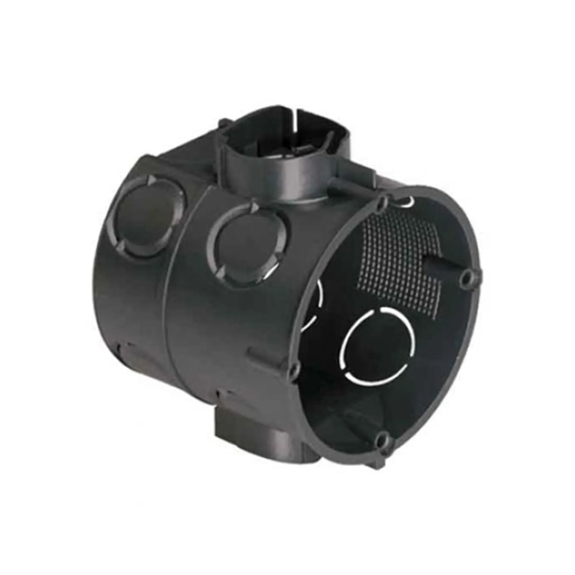 Standard Unterputzdose UPPLUS | schwarz / 60 mm Dose