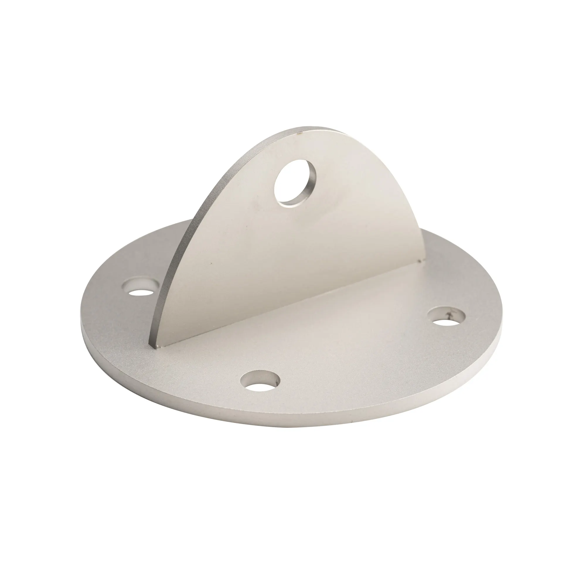 Supporto passivo per parete e soffitto con base rotonda e più fori di fissaggio