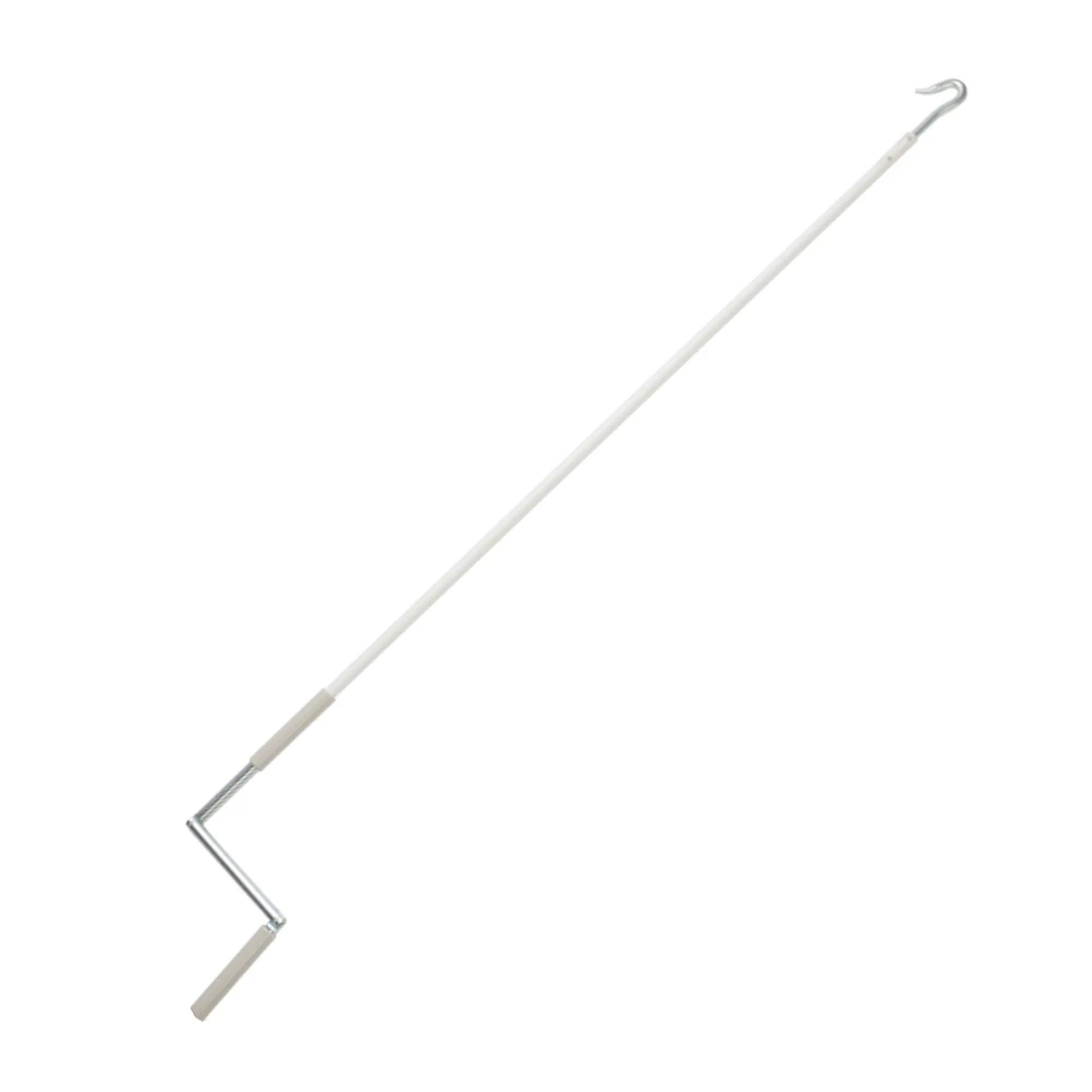 Manovella a ginocchio per tende da sole con gancio e impugnatura per l'uso delle tende