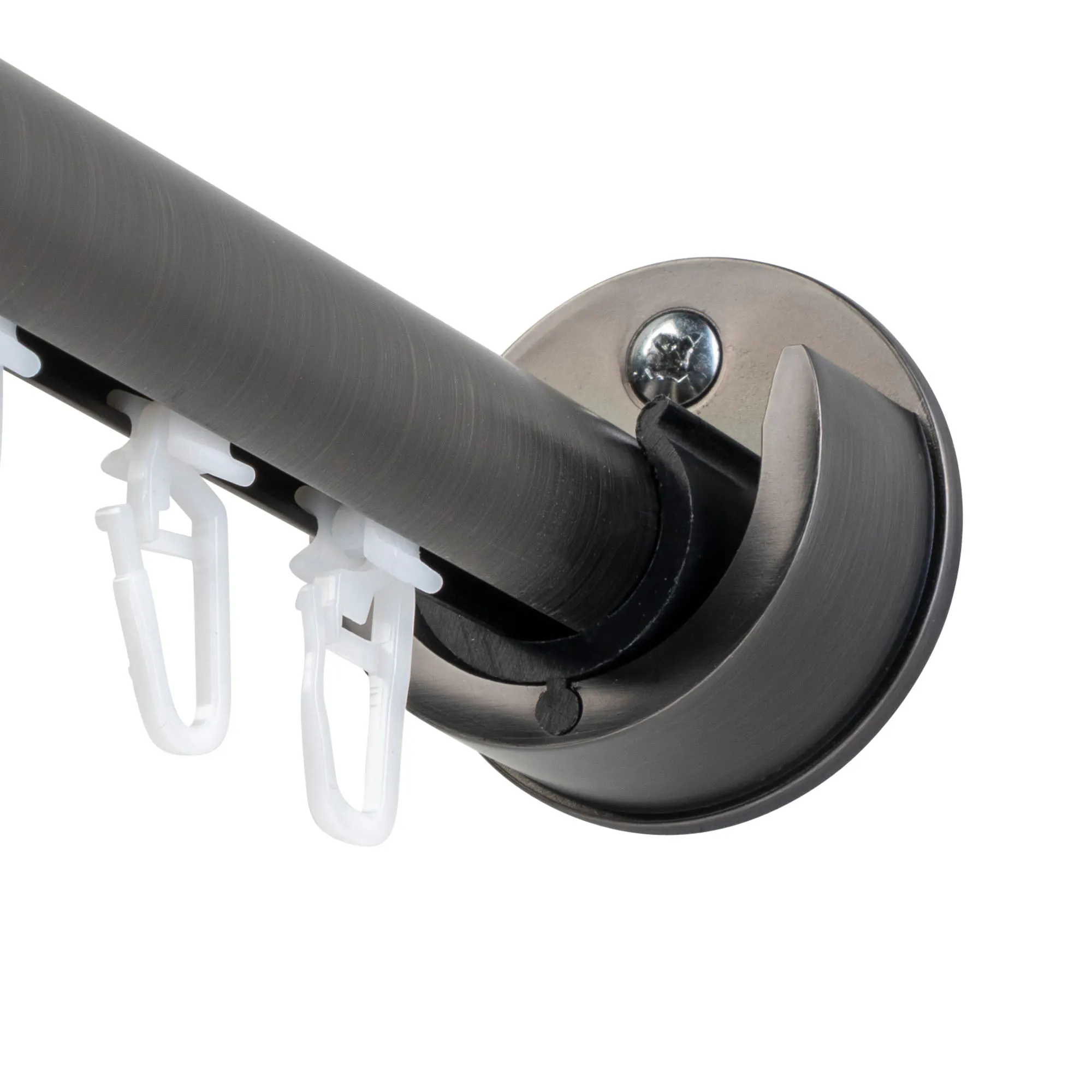 Supporto da parete per bastone per tenda Guida interiore (Tipo a scelta)