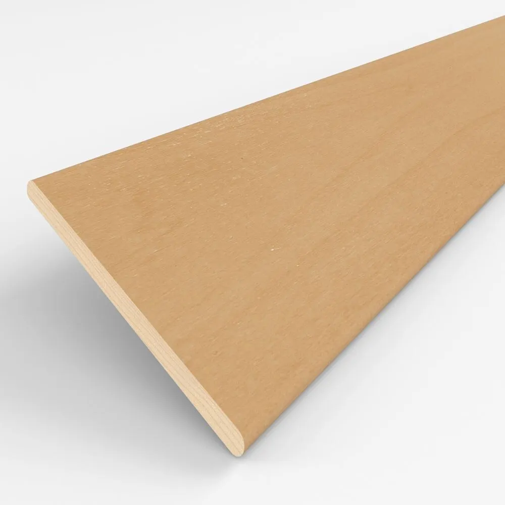 Lamellen-Muster für Holz-Jalousie nach Maß | Basswood / 25 mm / Natural