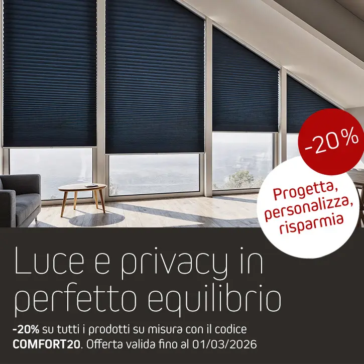 Luce e privacy in perfetto equilibrio