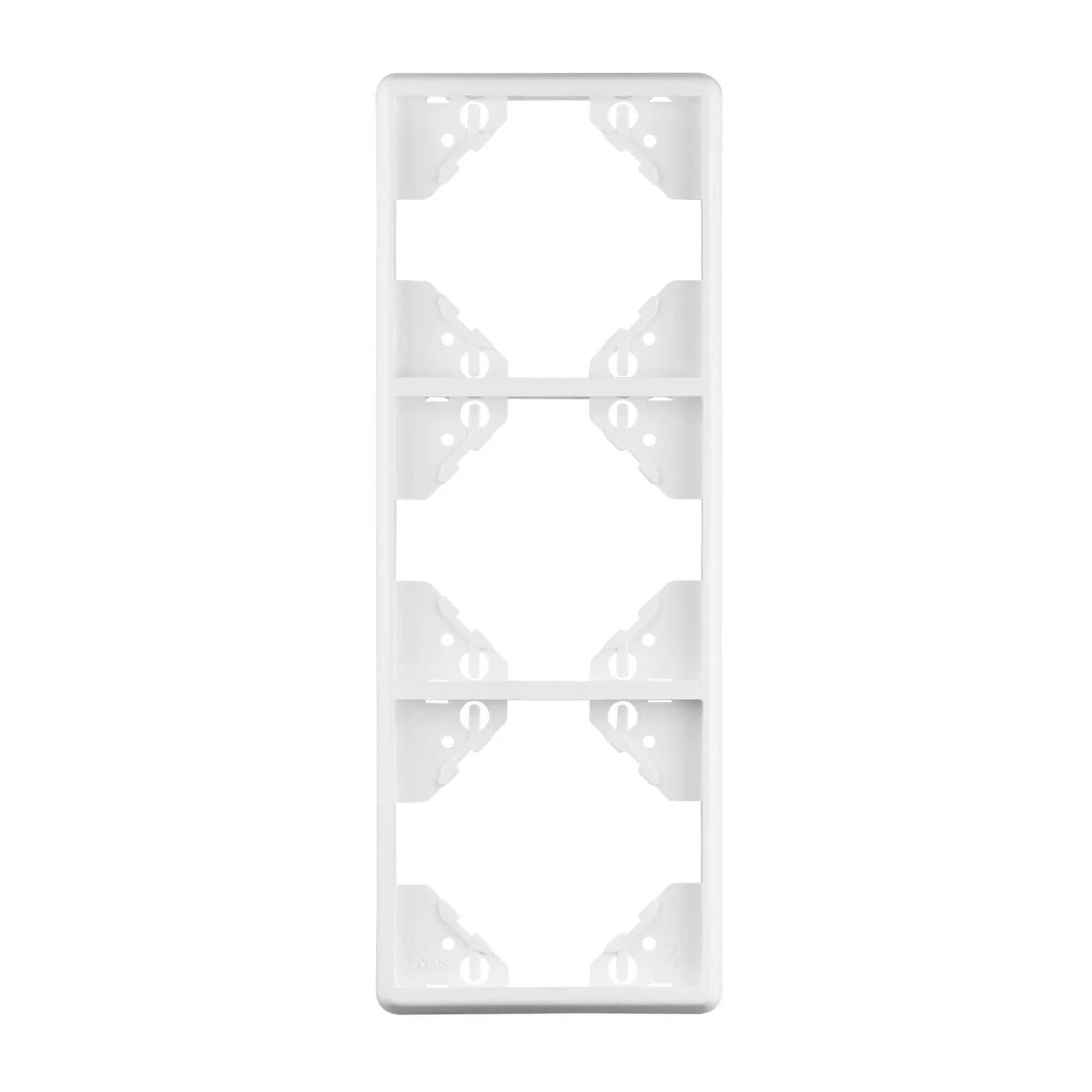 System JS1 Rahmen System | 3-fach senkrecht / weiß