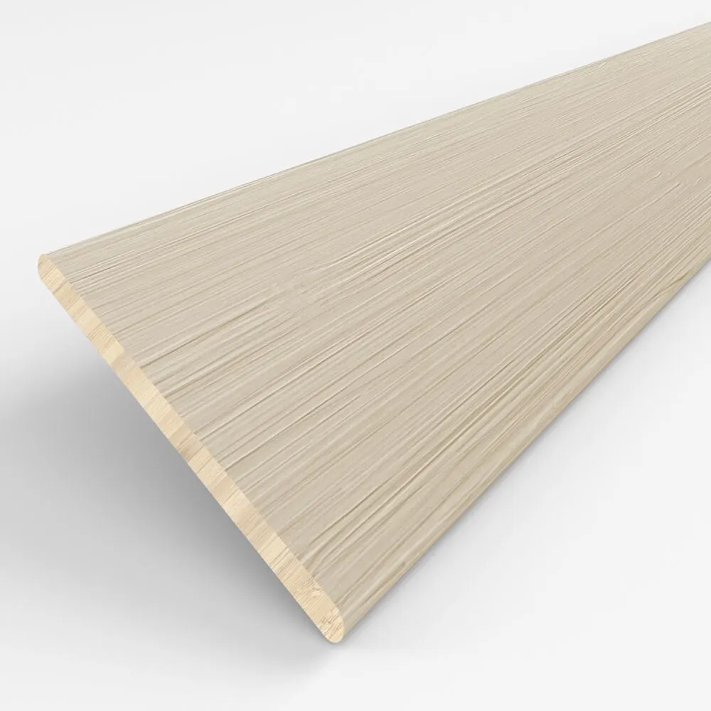 Muestra de lama para persiana veneciana de madera a medida | Bambú / 50 mm / Flax