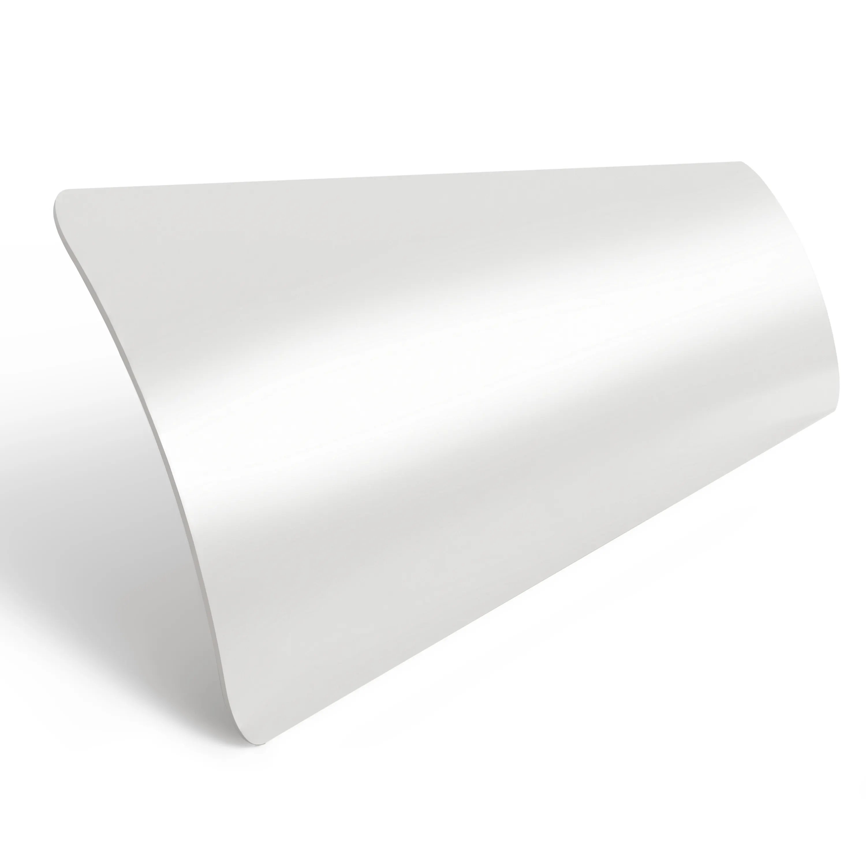 Lamellen-Muster für Aluminium-Jalousie nach Maß | 50 mm, 900 weiß, glänzend