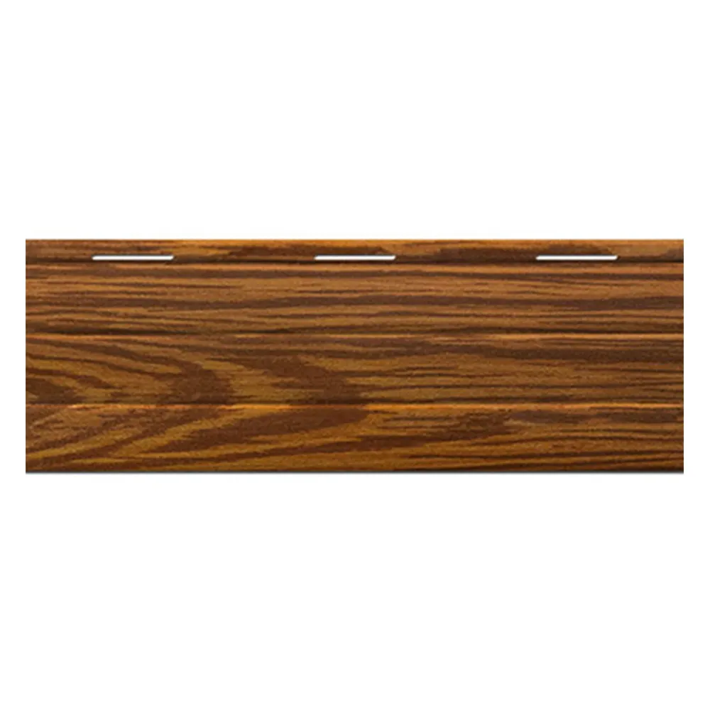 Échantillon lame pour tablier de volet roulant sur mesure | Aluminium / PA39 / 06 bois foncé