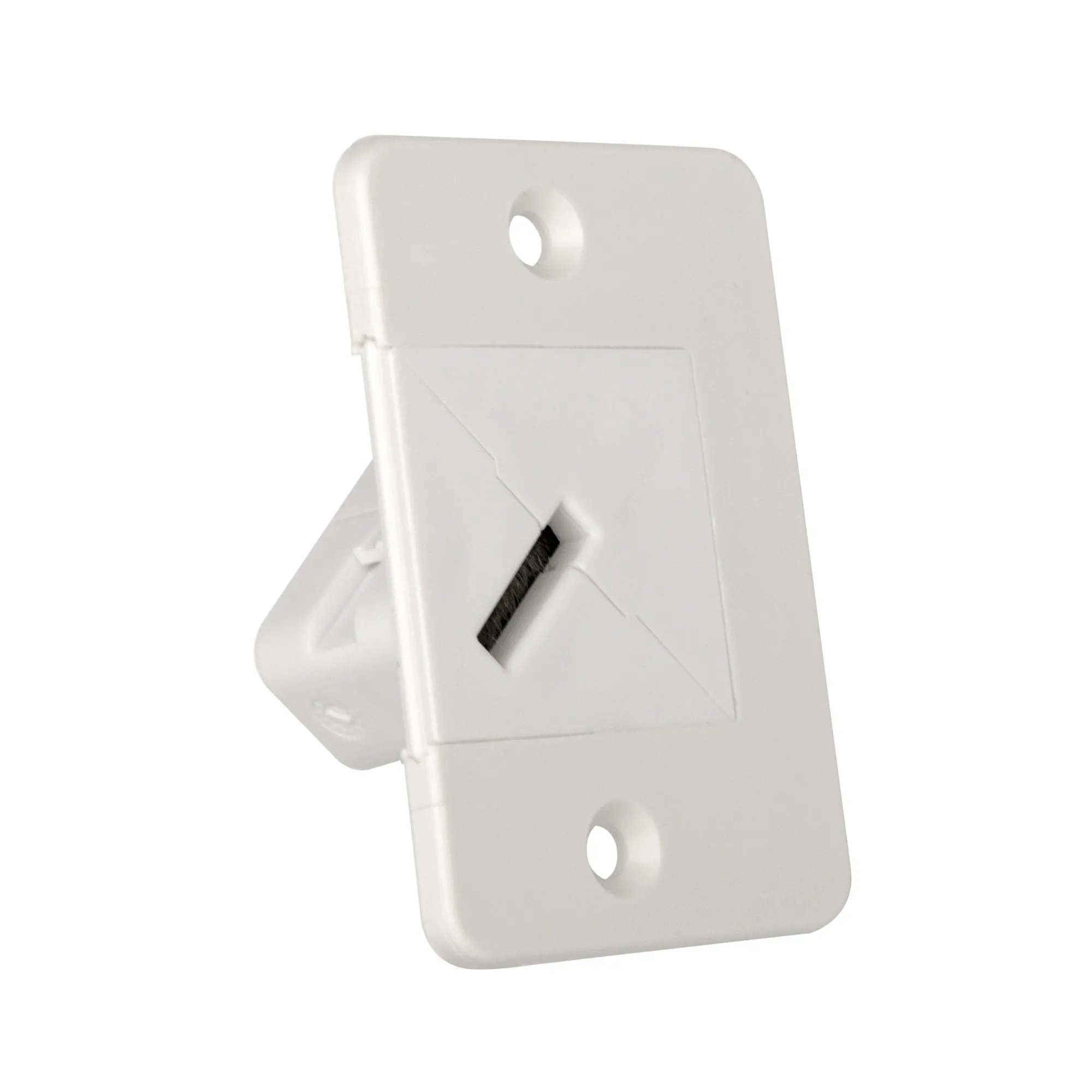 Guide sangle avec couvercle de fermeture ESM pour volet roulant | pour Sangle de 14 mm / pivotée à 45°