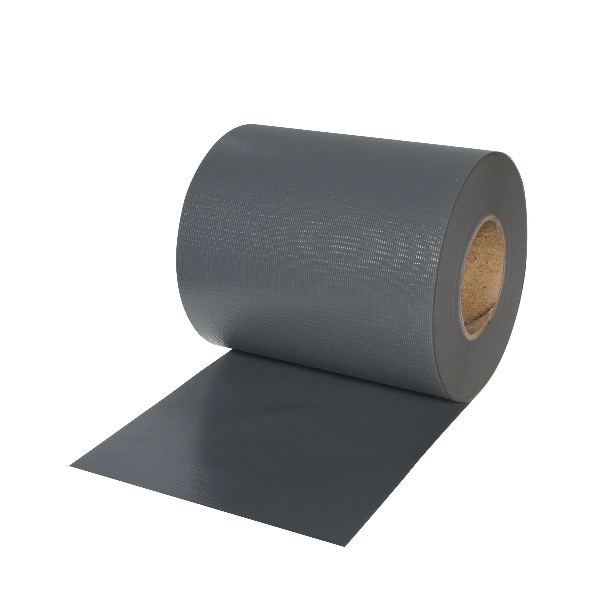 PVC Sichtschutzstreifen Soft | 19 cm x 40 m, inkl. 25 Befestigungsclips, anthrazit