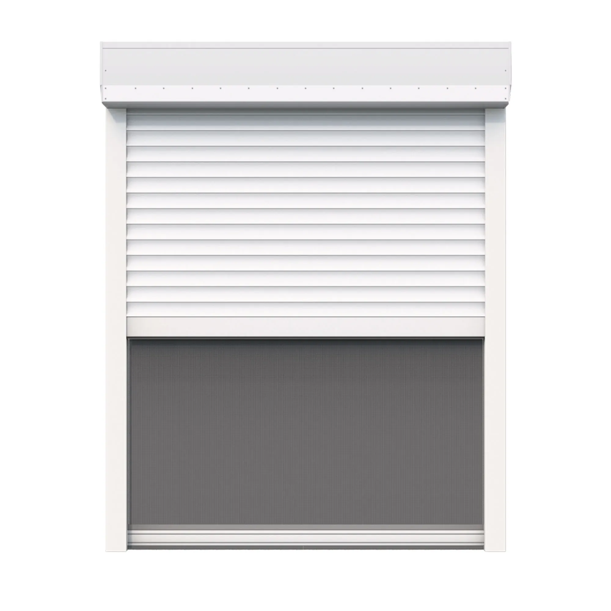 Volet roulant rénovation sur mesure | avec moustiquaire intégrée