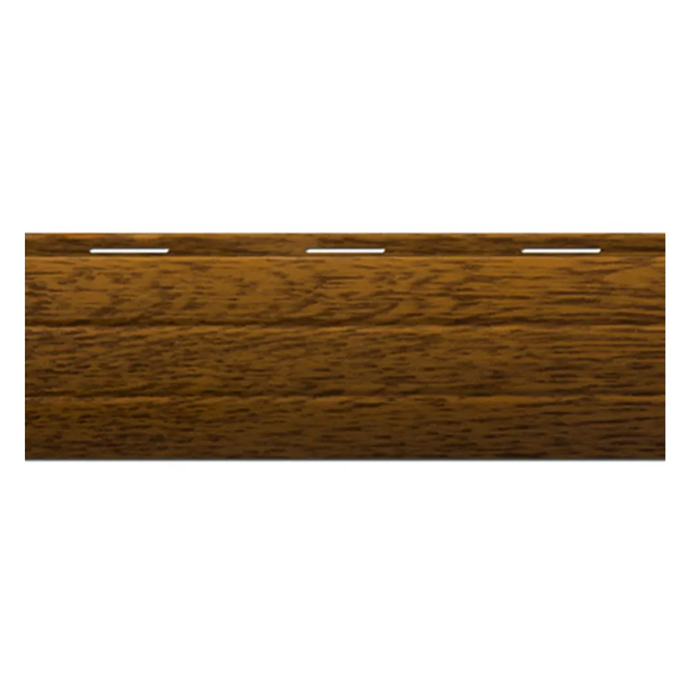 Échantillon lame pour tablier de volet roulant sur mesure | Aluminium / PA37 / 30 chêne doré