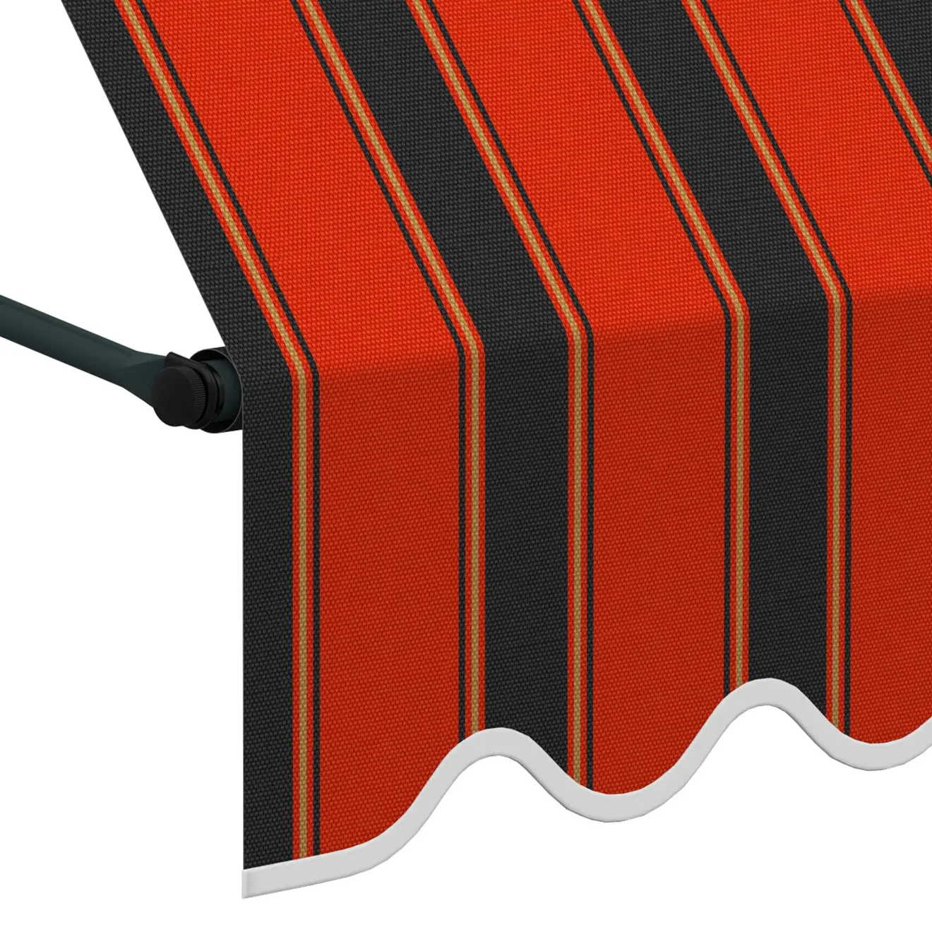 Klemm- und Balkonmarkise JAM 2000, gestreiftes Design, für Sonnenschutz und Sichtschutz