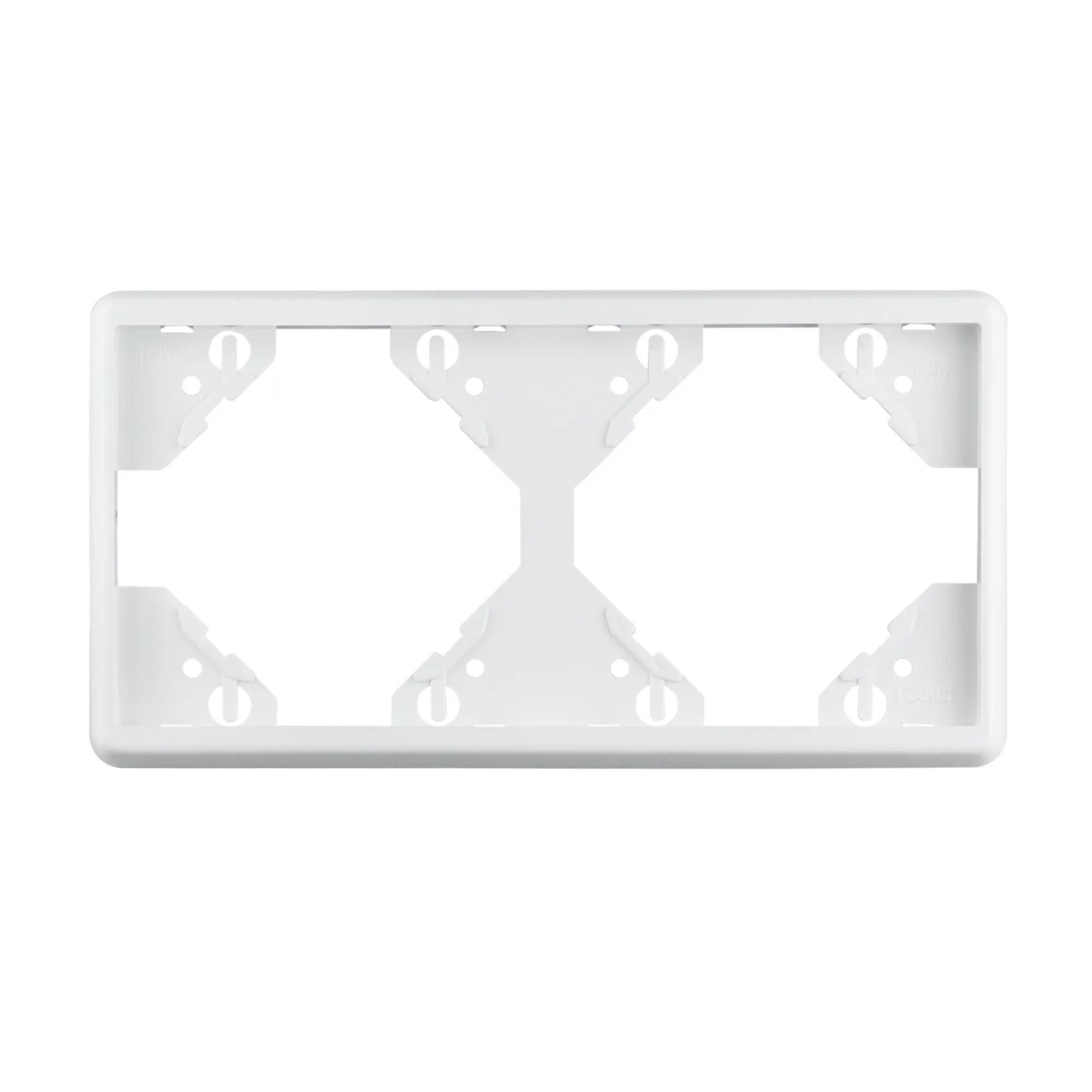 System JS1 Rahmen System | 2-fach waagerecht / weiß