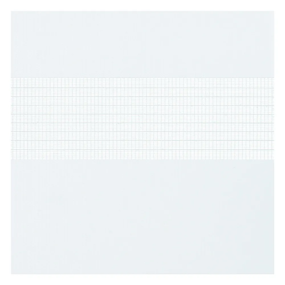 Muestra de tejido para estor enrollable noche y  día a medida | A016 blanco / traslúcido / Spring