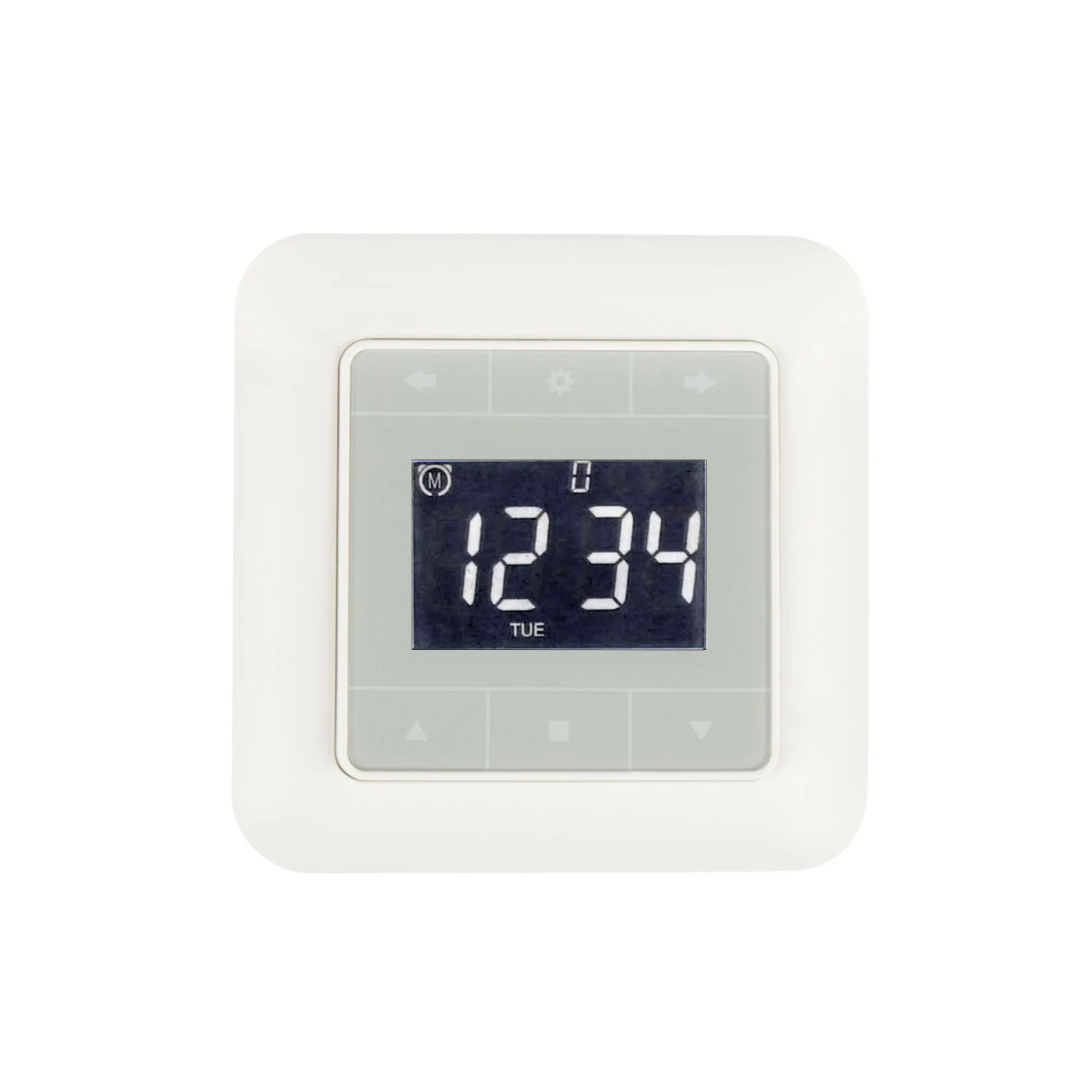 Timer digitale con display touch e controlli