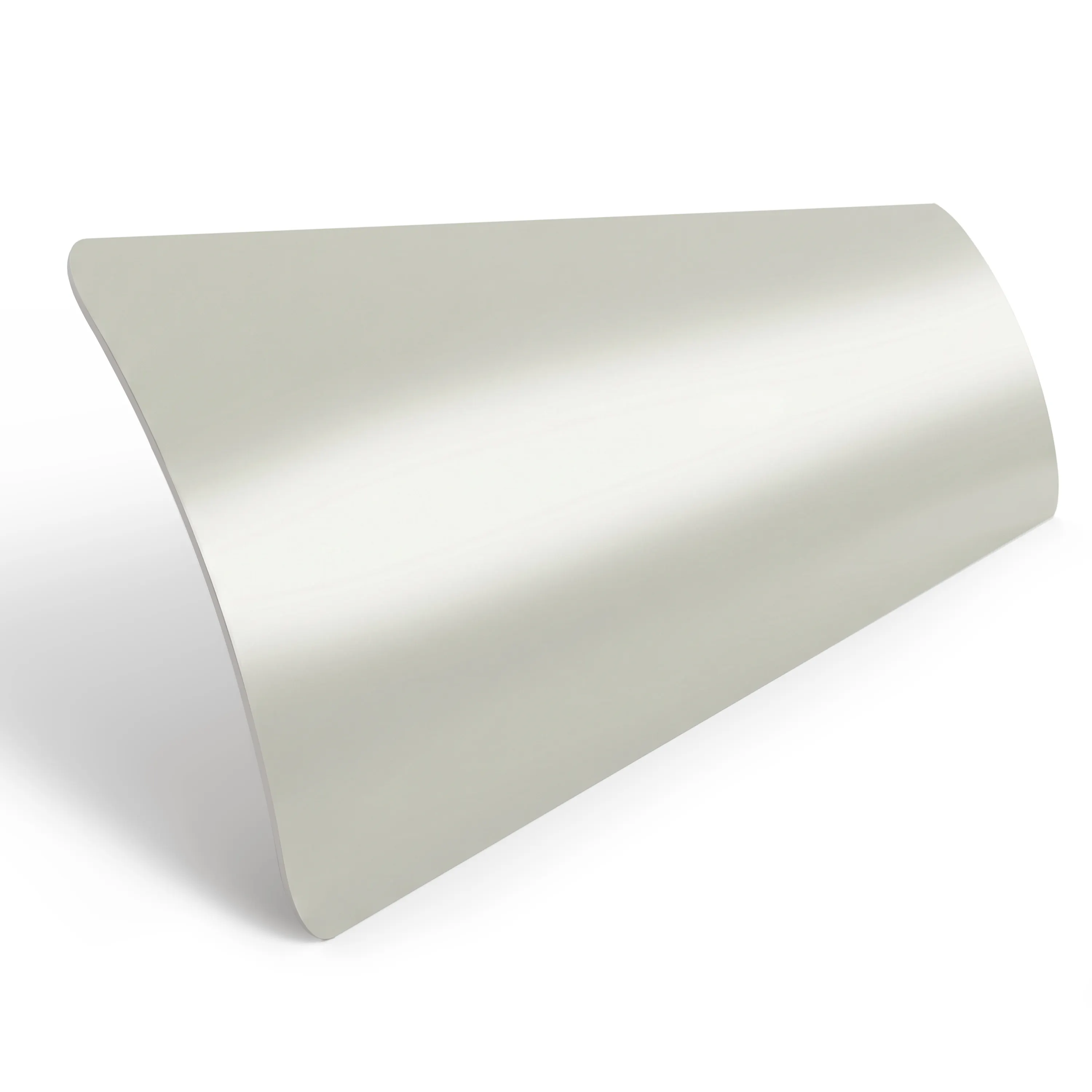 Lamellen-Muster für Aluminium-Jalousie nach Maß | 50 mm, 912 grau, glänzend