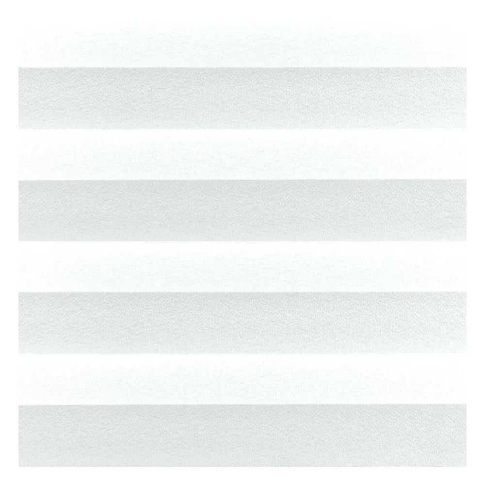 Muestra de tejido para cortina plisada a medida | 10601 blanco / traslúcido / Sinus