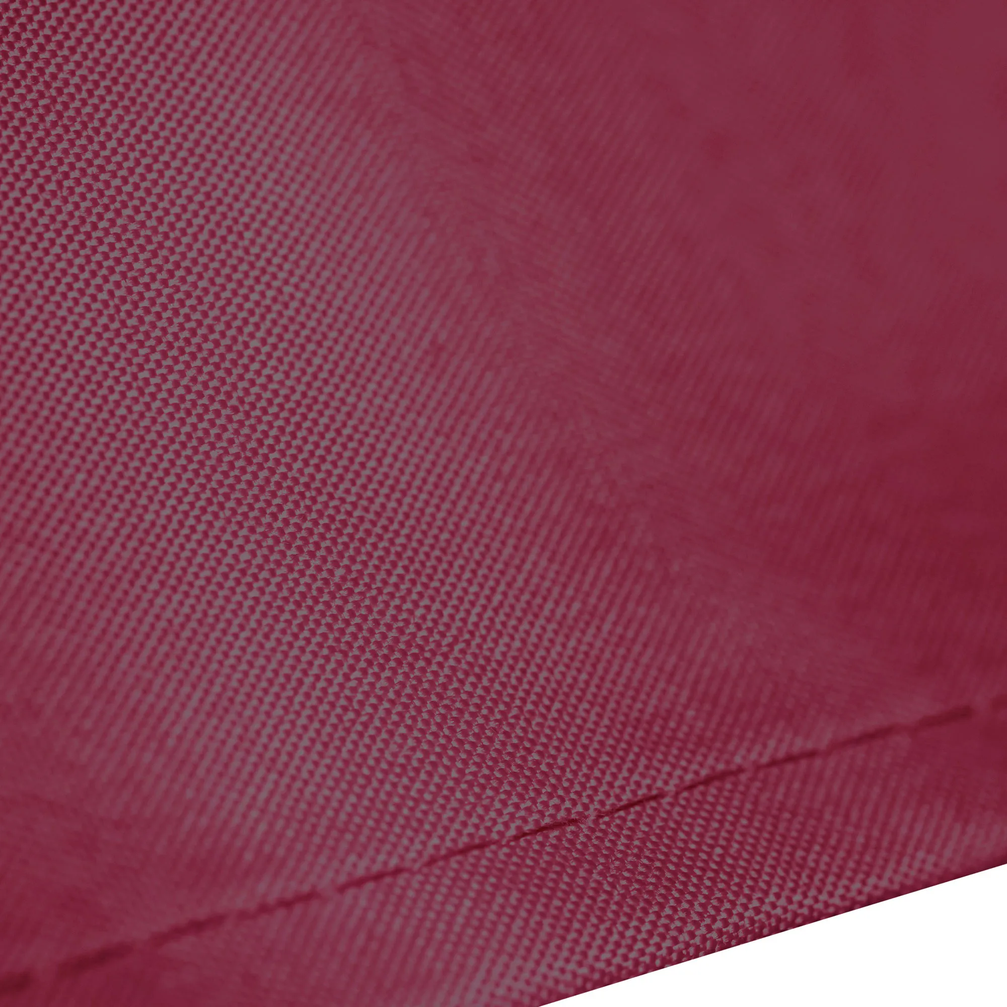 Primo piano di un tessuto di ombrellone con struttura fine, pieghevole per protezione solare flessibile